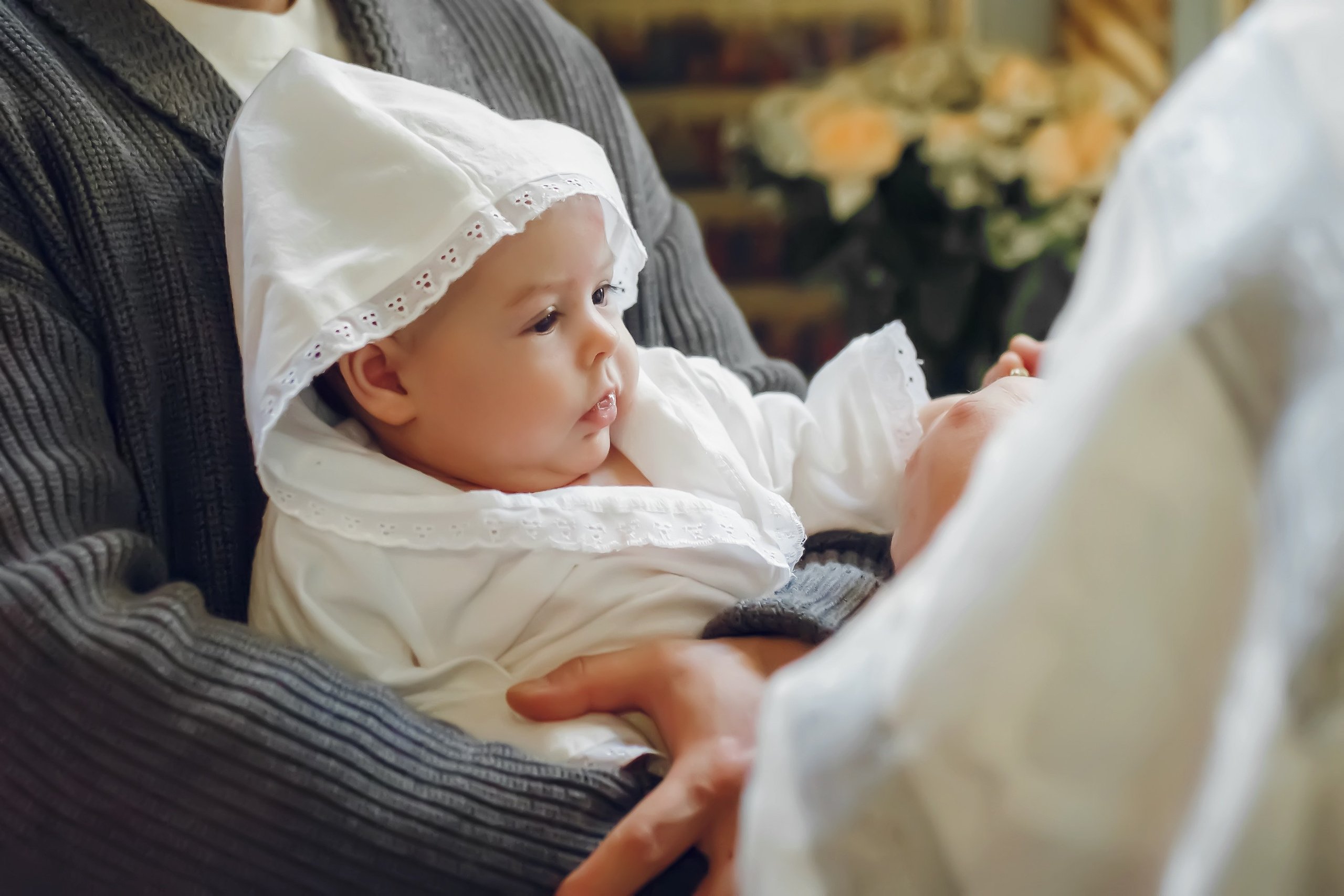 Крещение Марии. Фотограф на Крещение, семейный фотограф в Москве