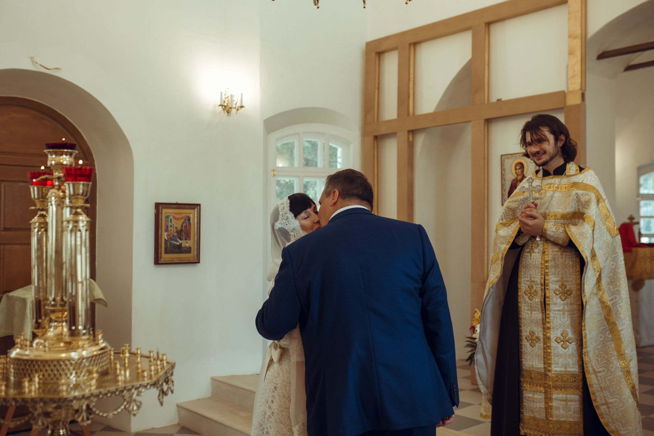 Венчание Оксаны и Дениса. Фотограф на Крещение, семейный фотограф в Москве