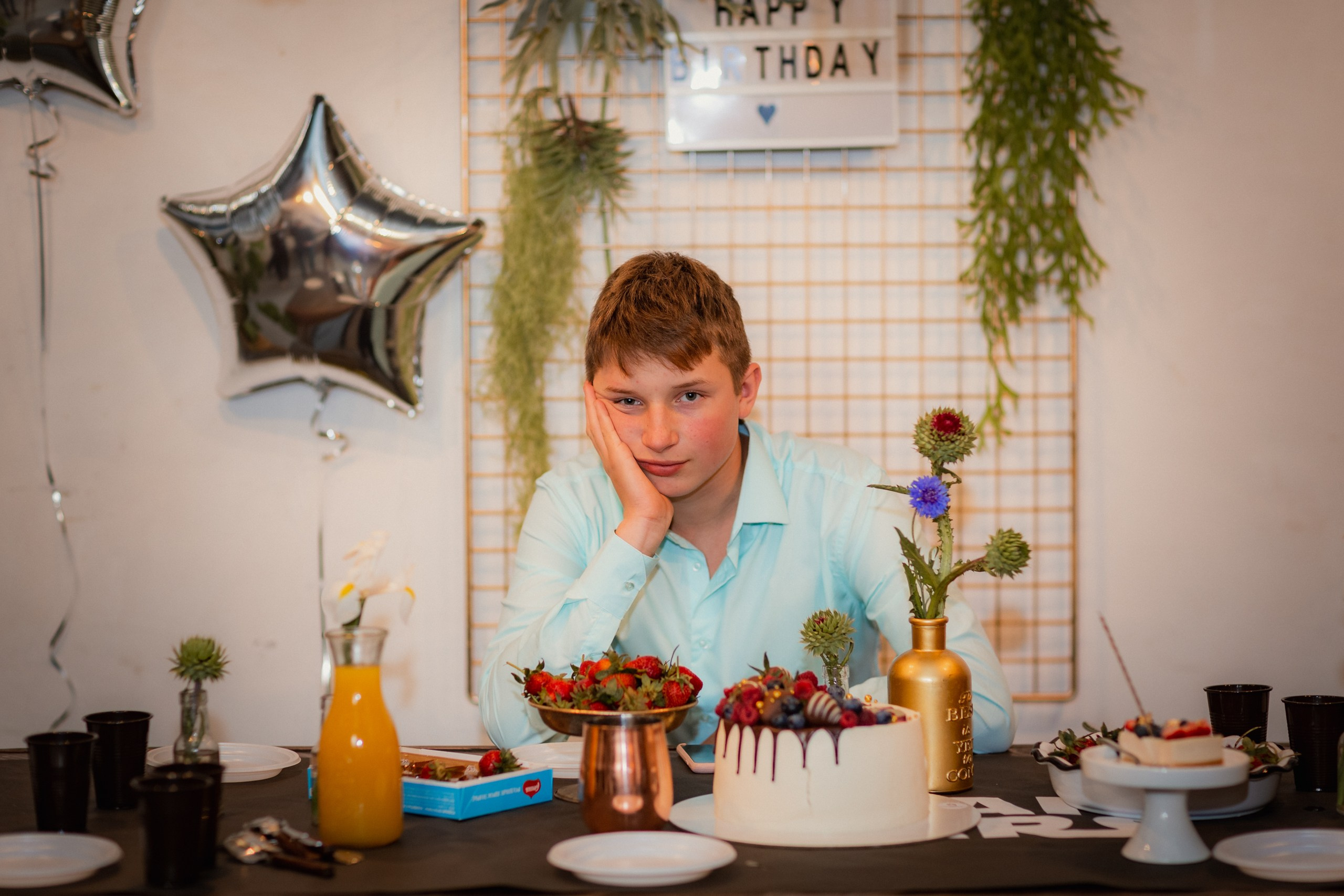Фотосъемка дня рождения подростка
