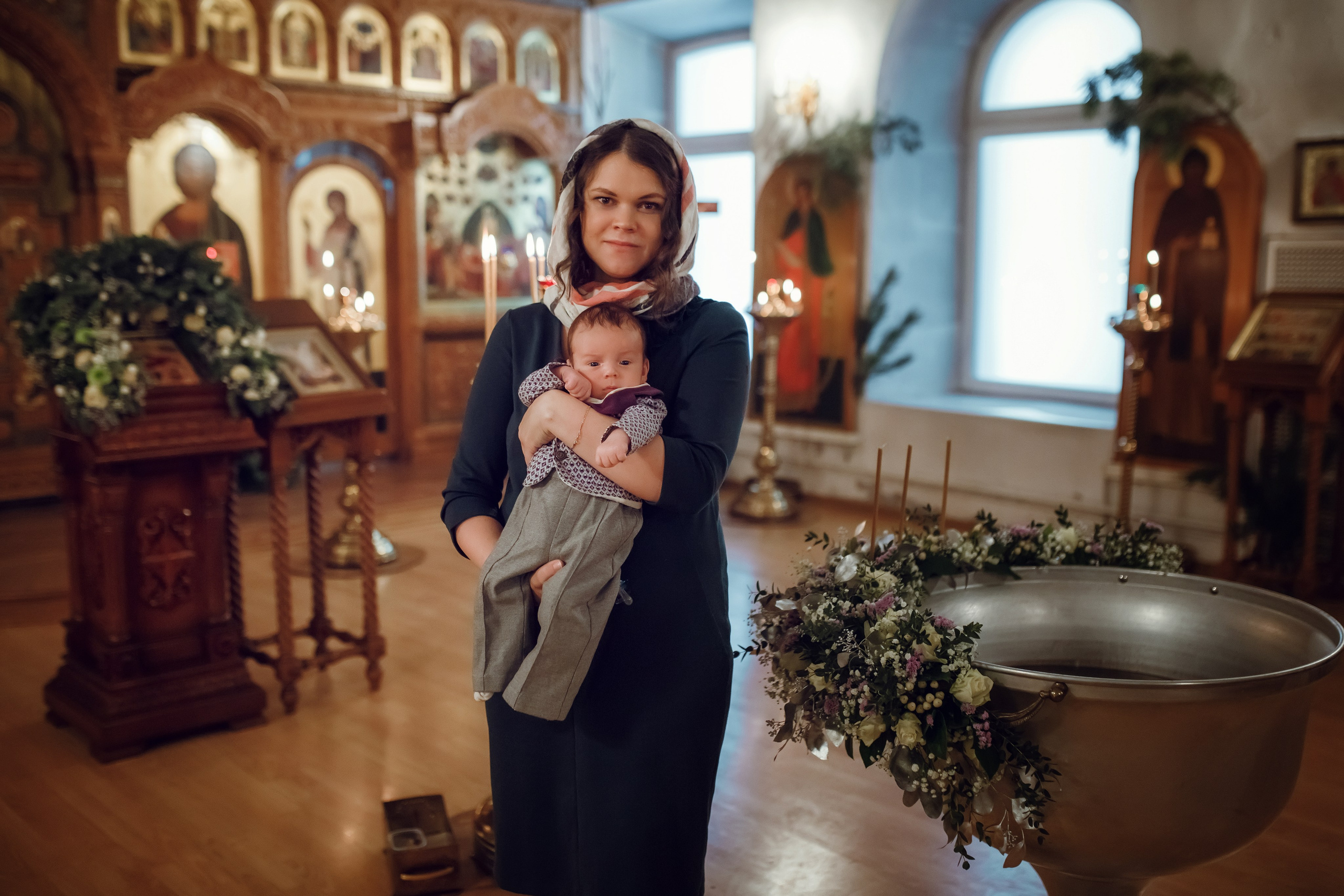 Крещение Саввы. Фотограф на Крещение, семейный фотограф в Москве