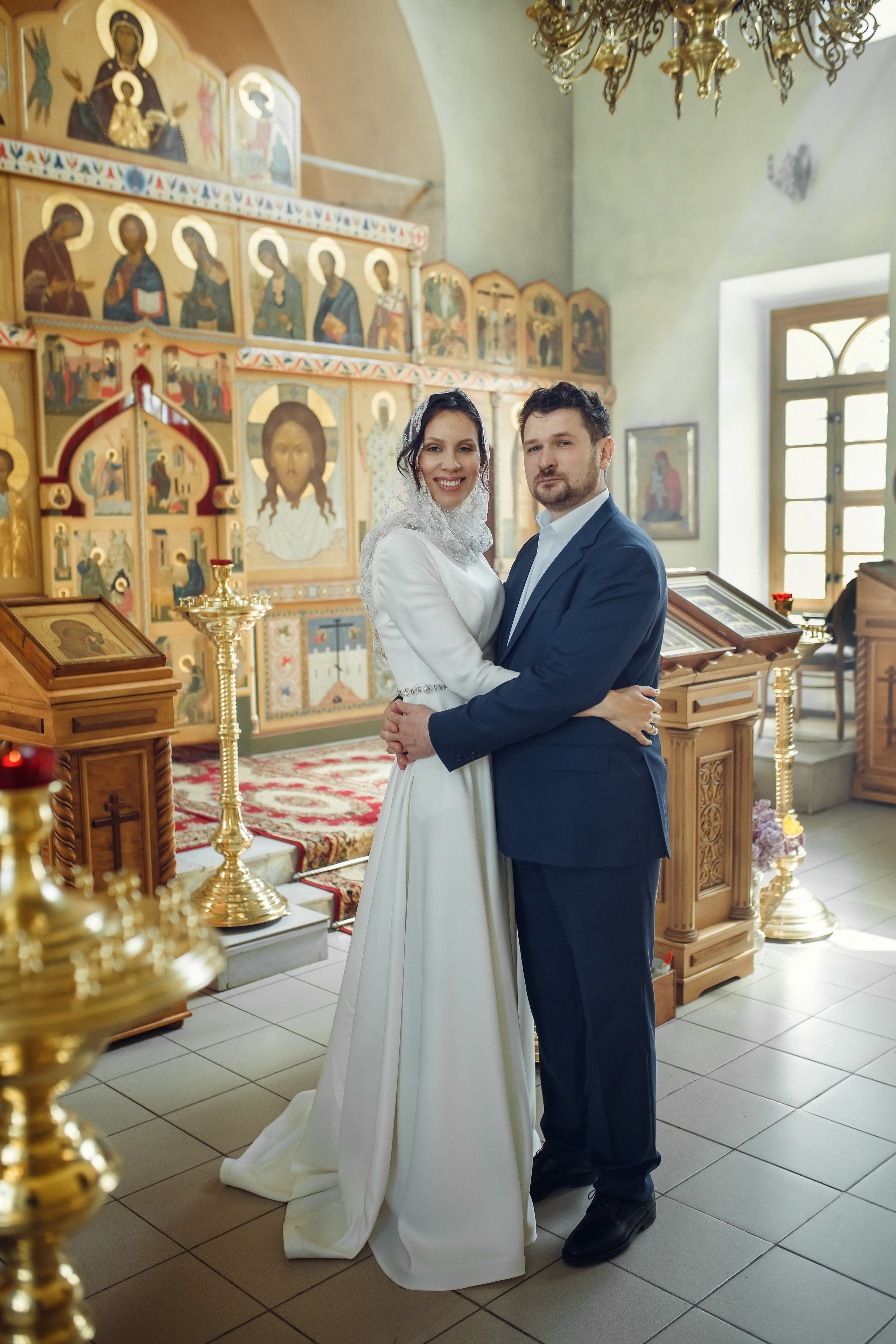 Венчание Игоря и Анны. Фотограф на Крещение, семейный фотограф в Москве