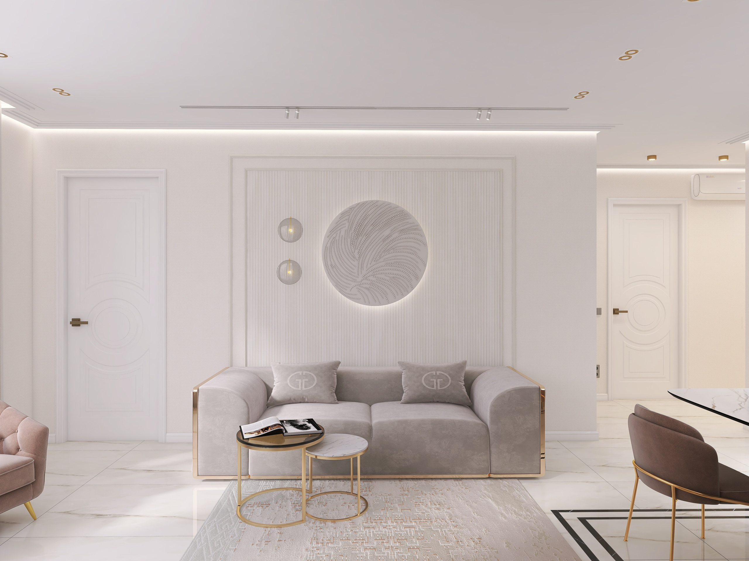 ЖК Grando. Площадь 71 кв. м. Дизайнер интерьера в Новосибирске_Елена Сергеева