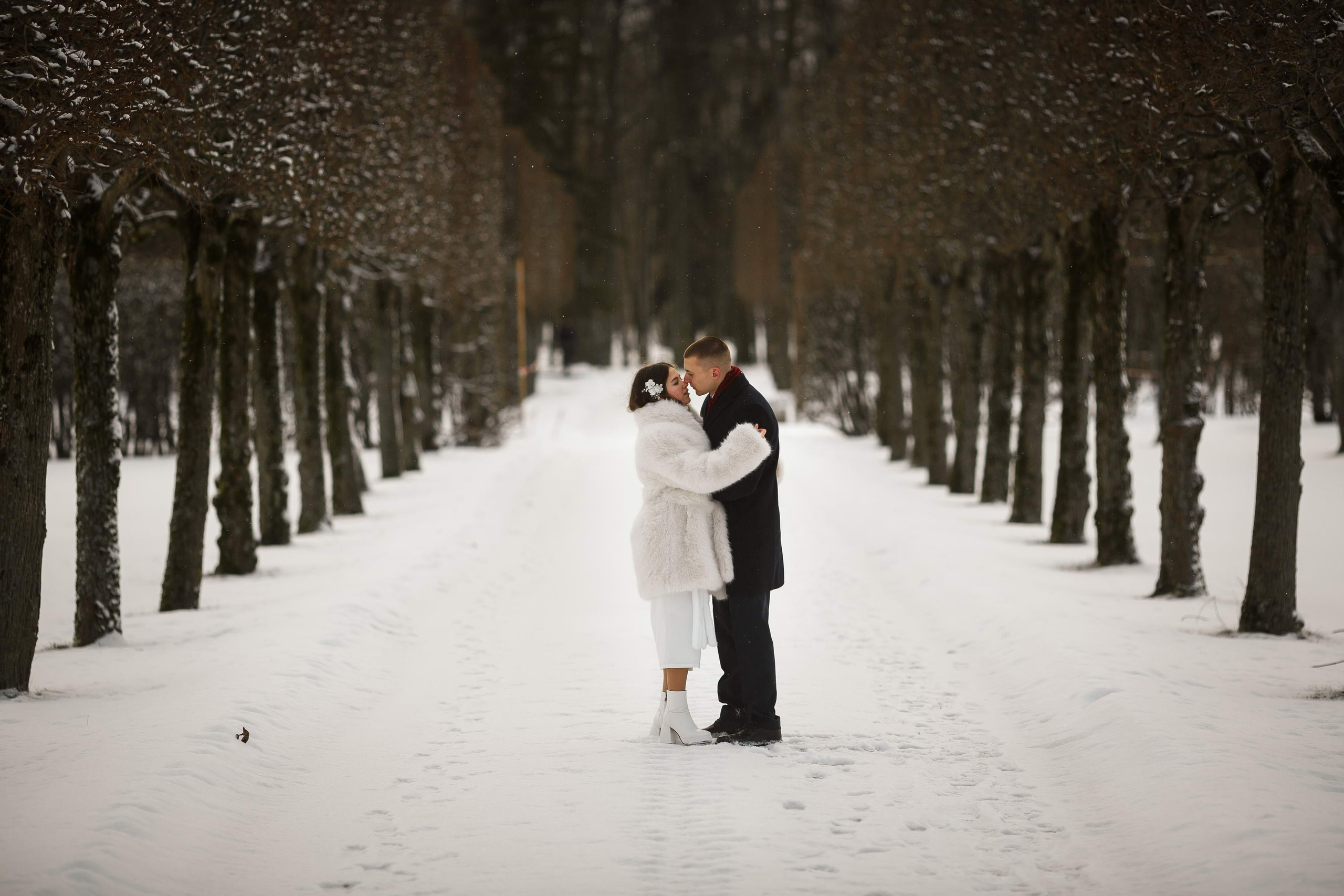 Зимняя свадьба в Пушкине. Свадебный фотограф Игорь Брундасов 8PHOTO на свадьбу венчание загс СПб