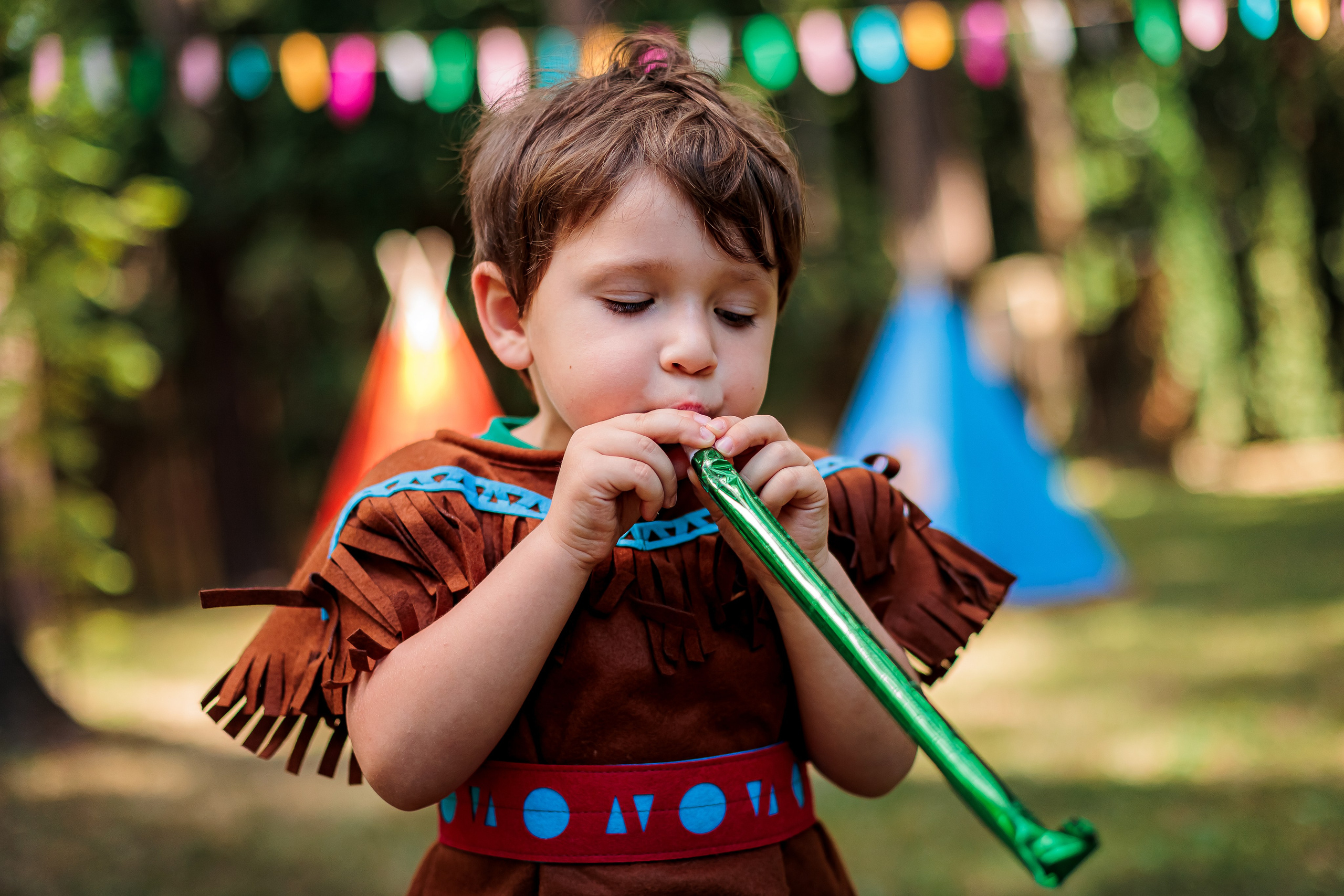 День рождения Леона «Индейцы». Семейный и детский фотограф Комина Елена, Власиха, Одинцово