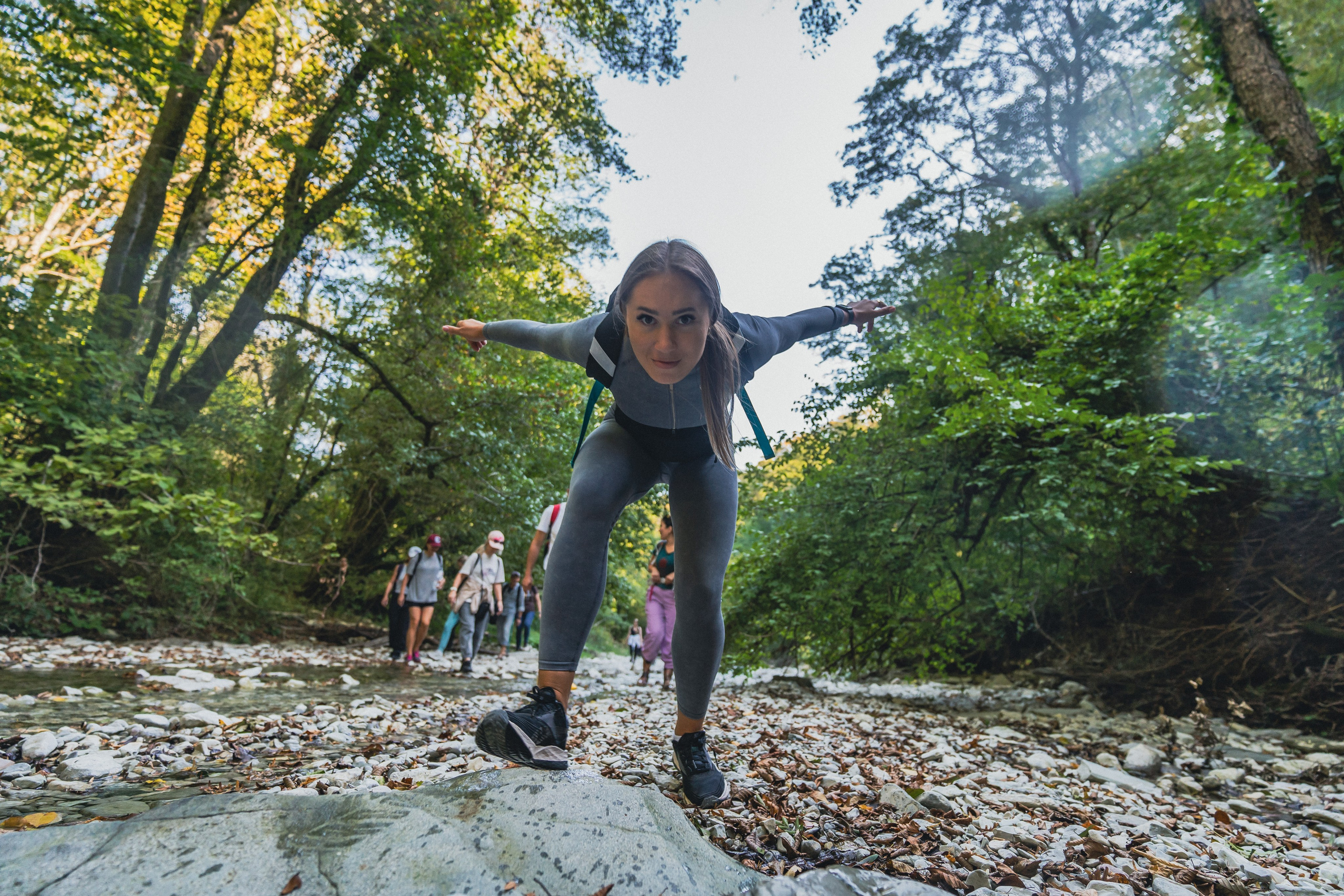 Поход на Полковничьи водопады АСК 26.09.23. Репортажный фотограф в Краснодаре Рындин Дмитрий