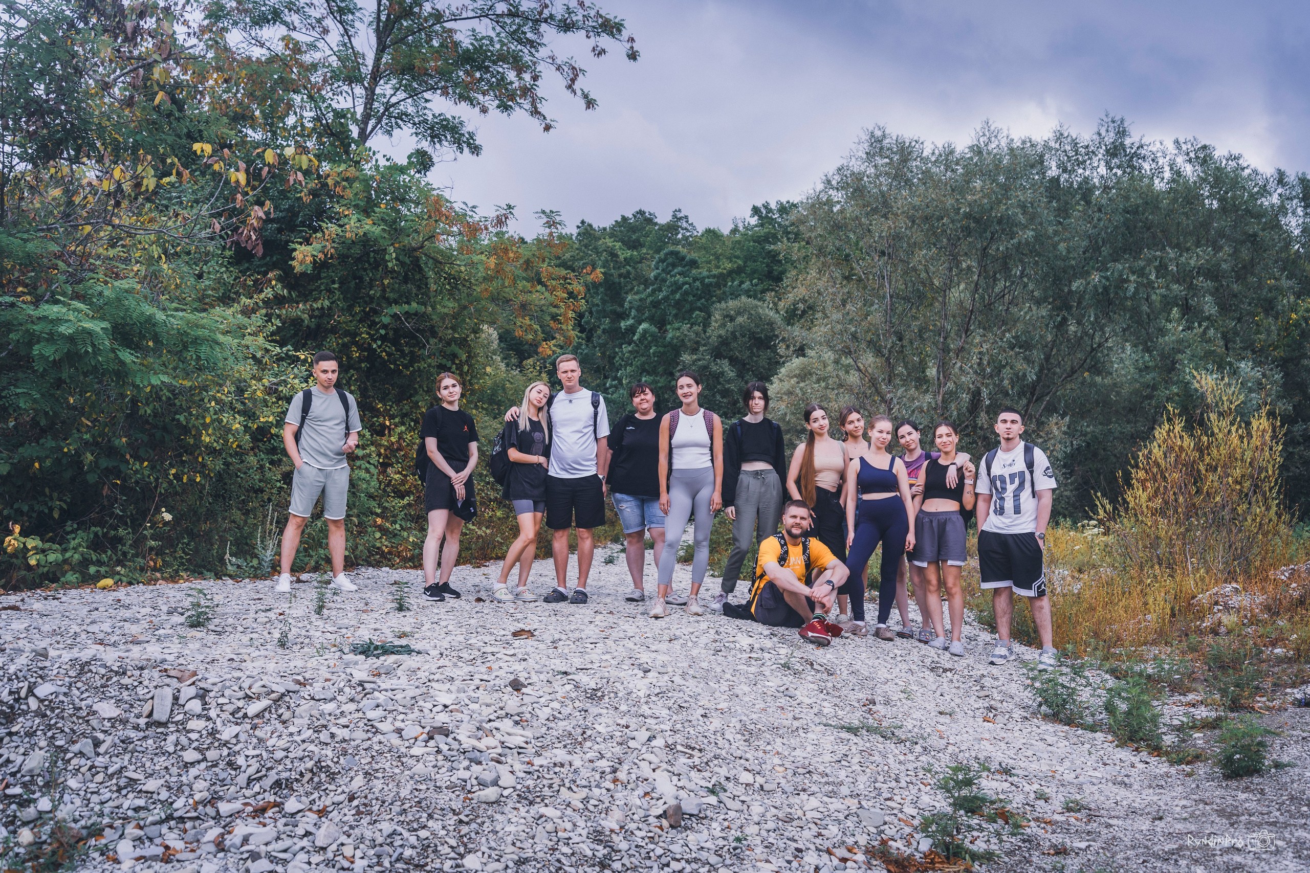 Поход на водопады Куаго с командой Мадьяр 23.07.24. Репортажный фотограф в Краснодаре Рындин Дмитрий