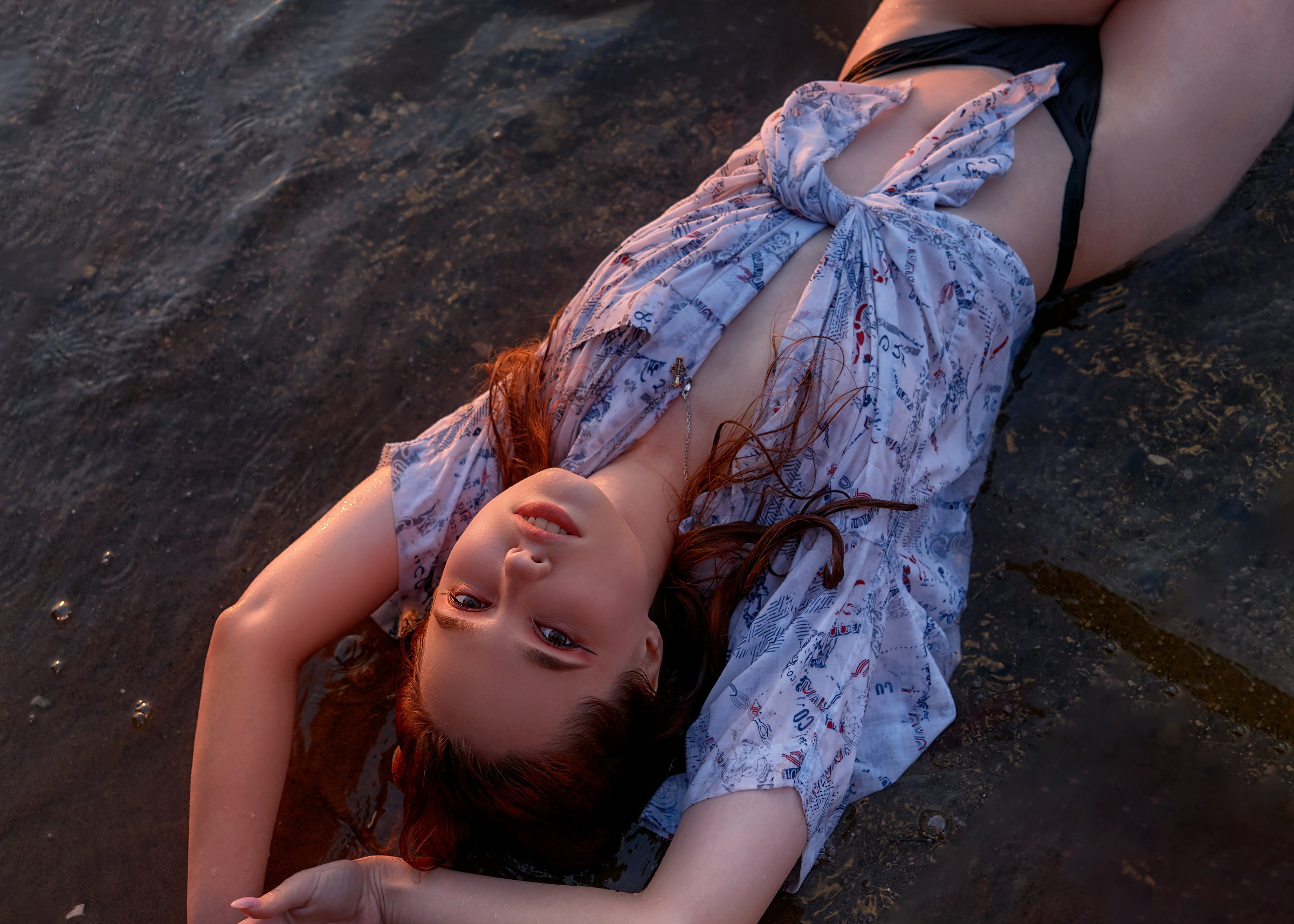 Ксения на Волге. Фотограф в Санкт-Петербурге Цуркан Алёна