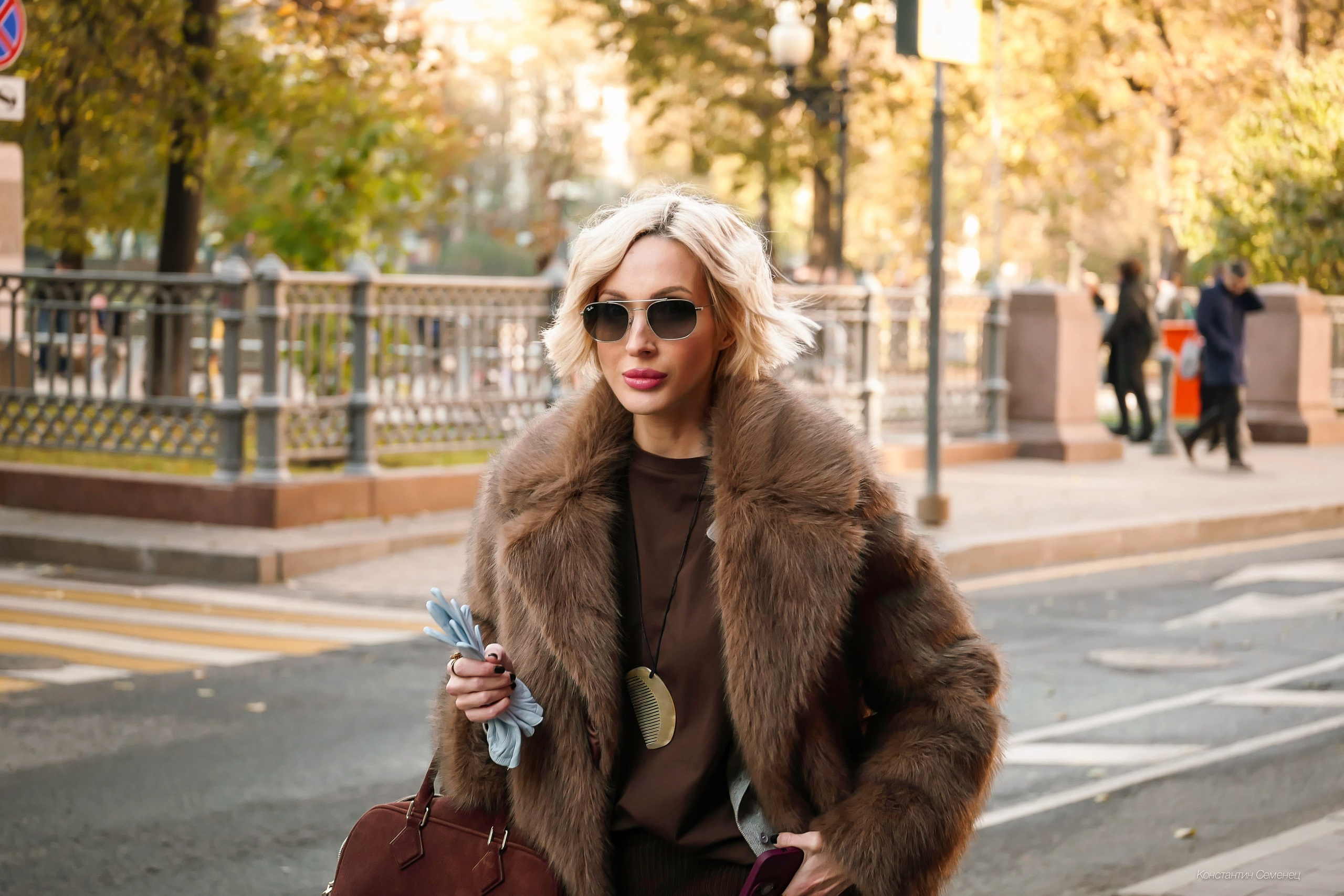 Теплым осенним днем. Моя фотография