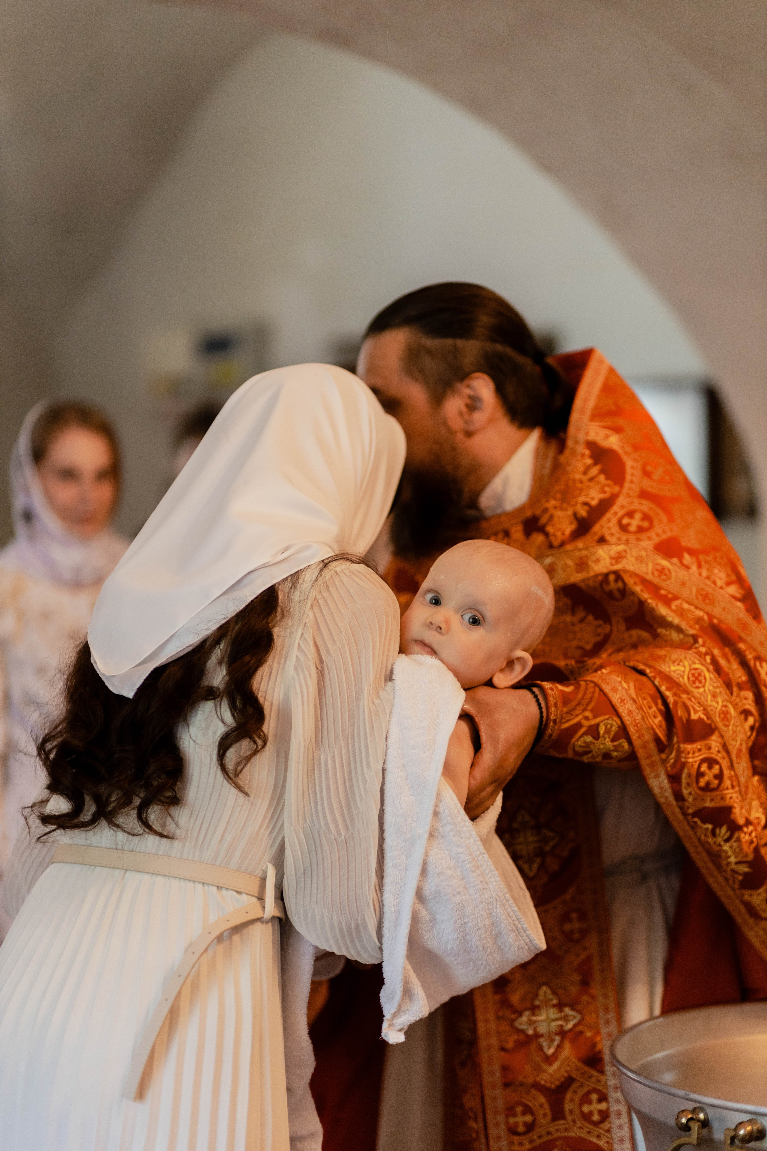 Крещение. Семейный и репортажный фотограф в Пскове Виктория Колесникова
