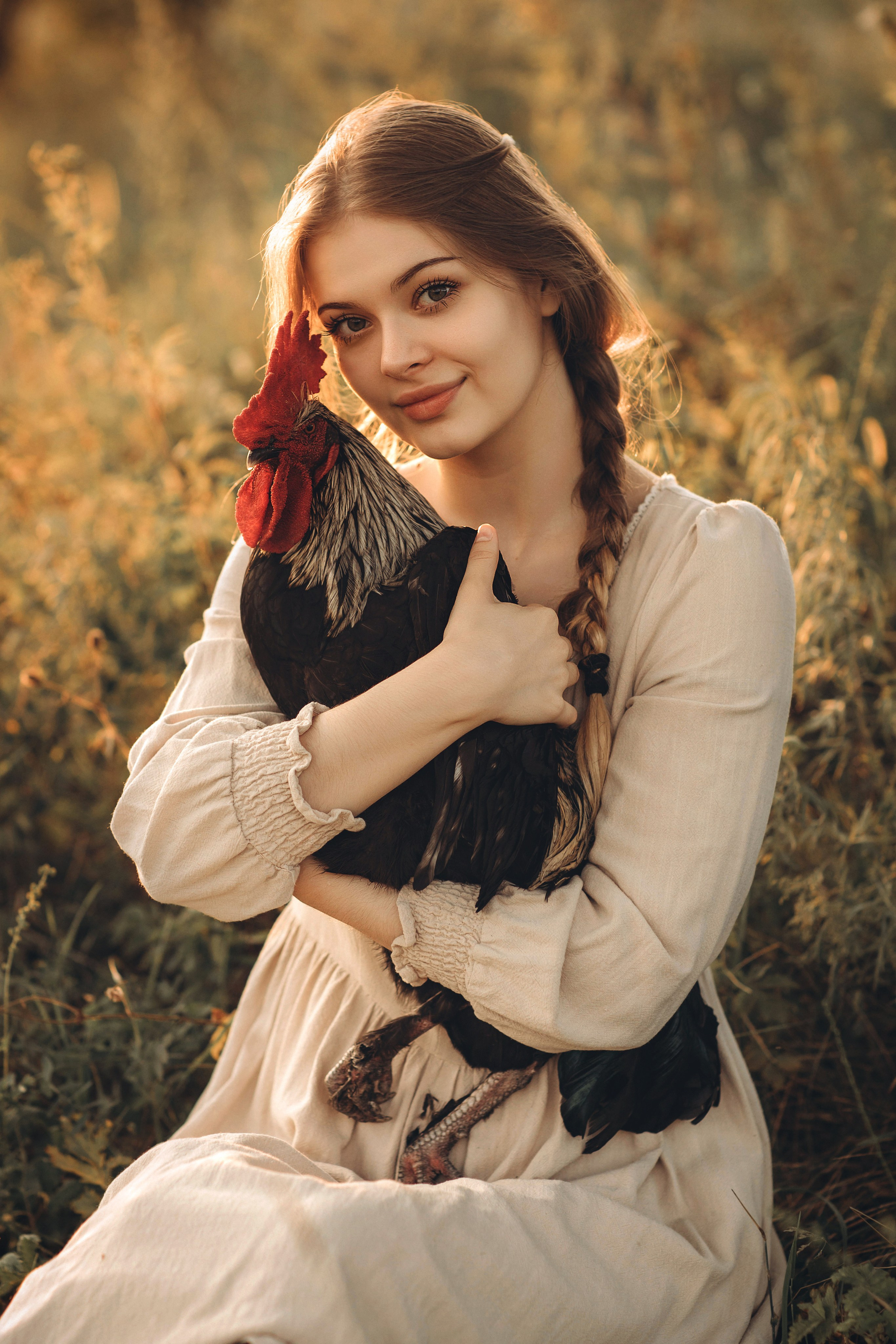 Стилизация съемки «Деревенские мотивы». Детский и семейный фотограф Елена Воропаева