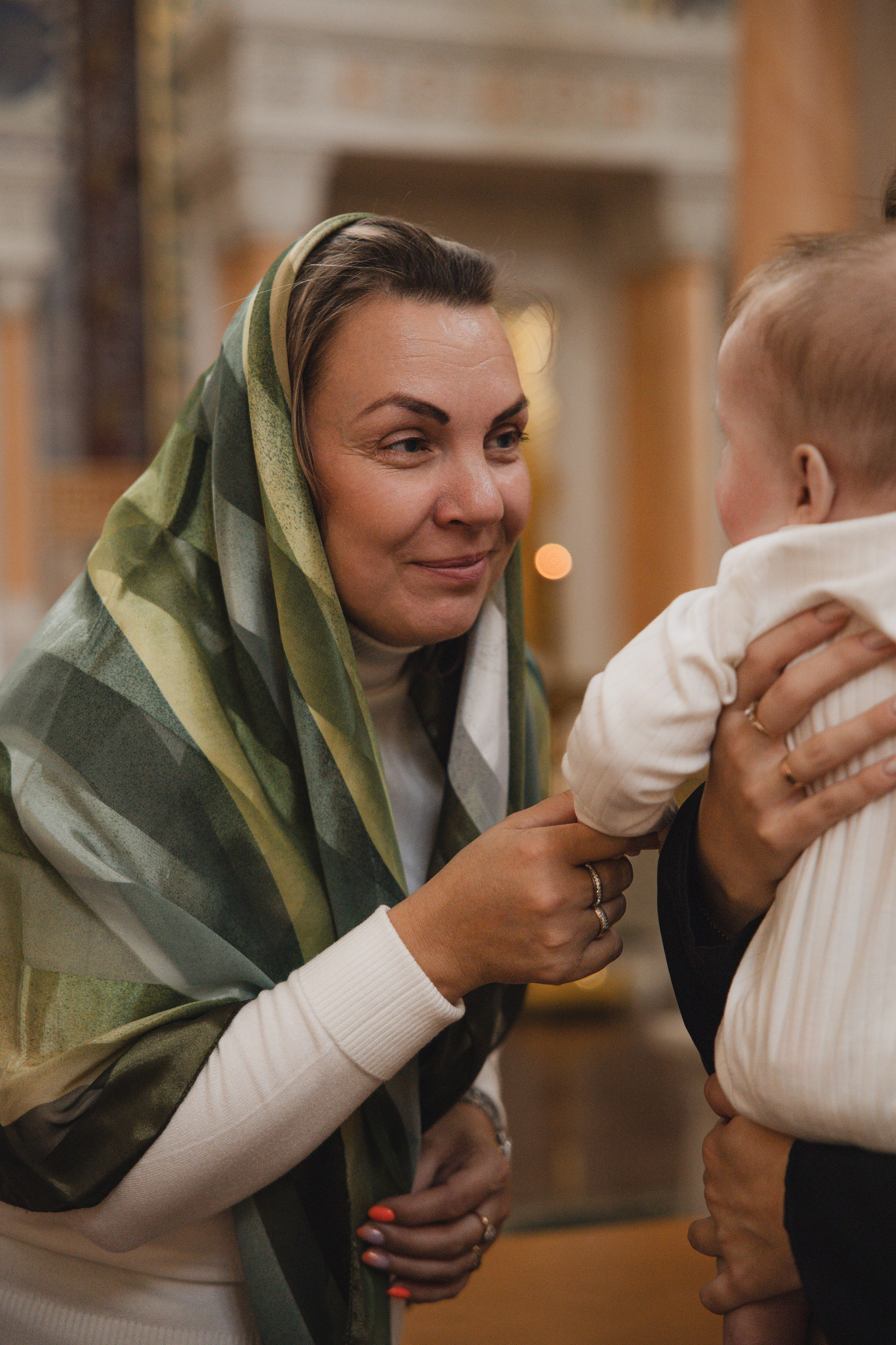 Крещение Кирюши. Фотограф Ломакина Анастасия