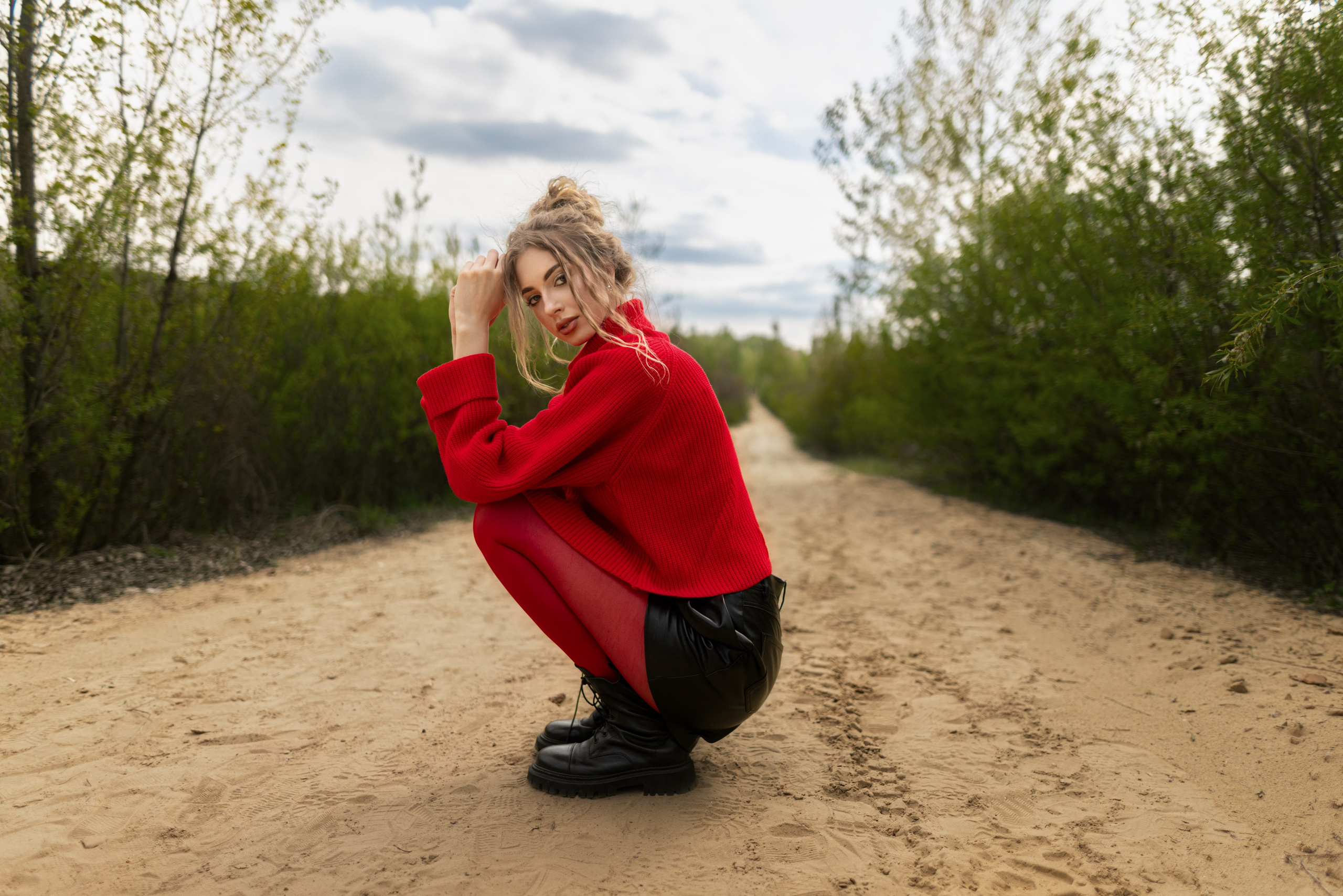 Фотосет с Ксенией в парке Белый колодец в формате для «себя». Дмитрий Шульгин, портретный фотограф в Воронеже