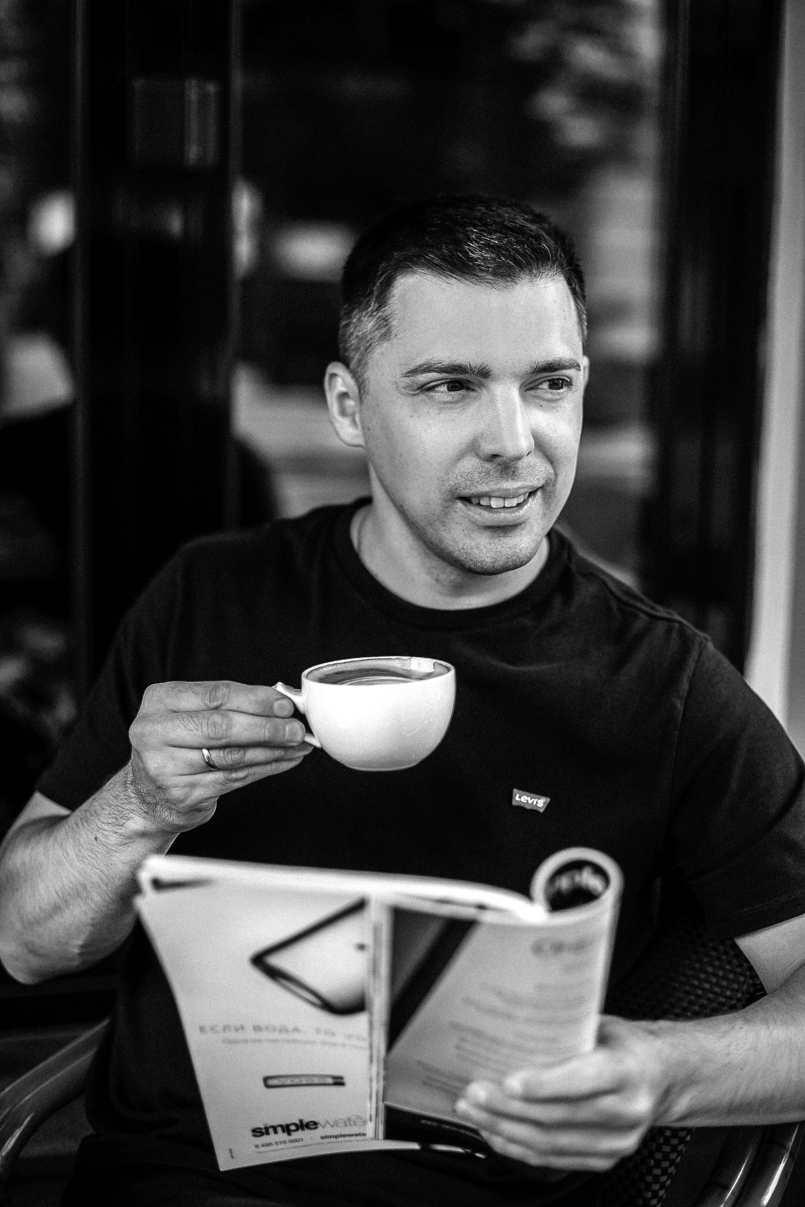 Мужской портрет. Фотограф Елена Морозова