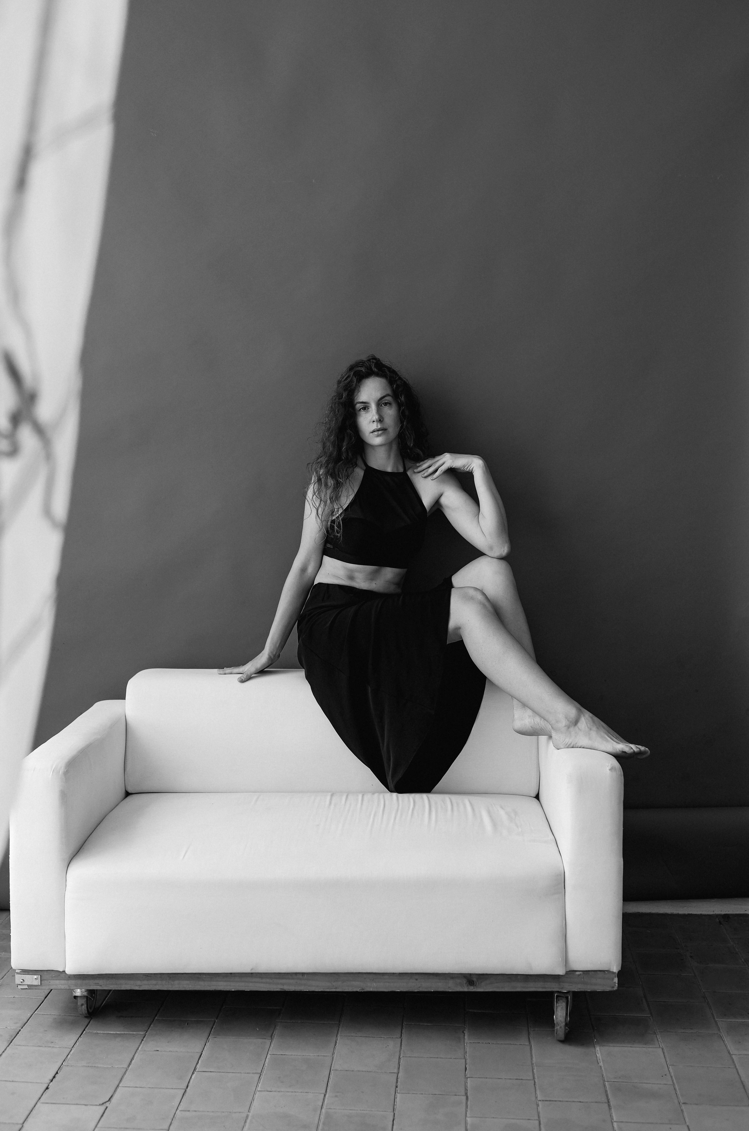 Фотосессия в студии с парашютом. Портретный и семейный фотограф в Москве Мария Рослякова