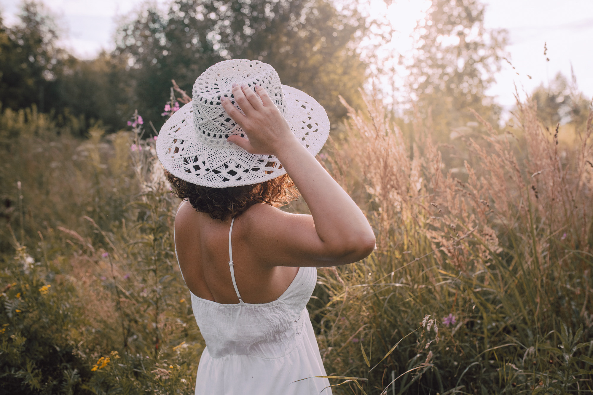 Летняя фотосессия в поле в Подмосковье. Портретный и семейный фотограф в Москве Мария Рослякова