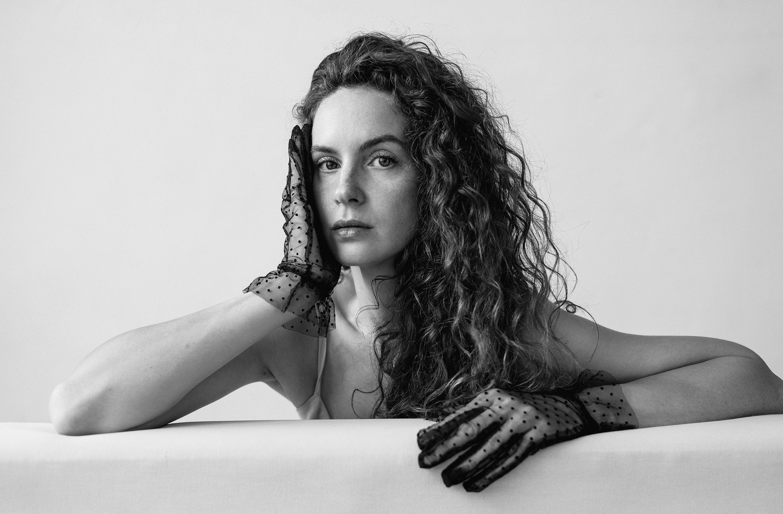 Фотосессия в студии с парашютом. Портретный и семейный фотограф в Москве Мария Рослякова