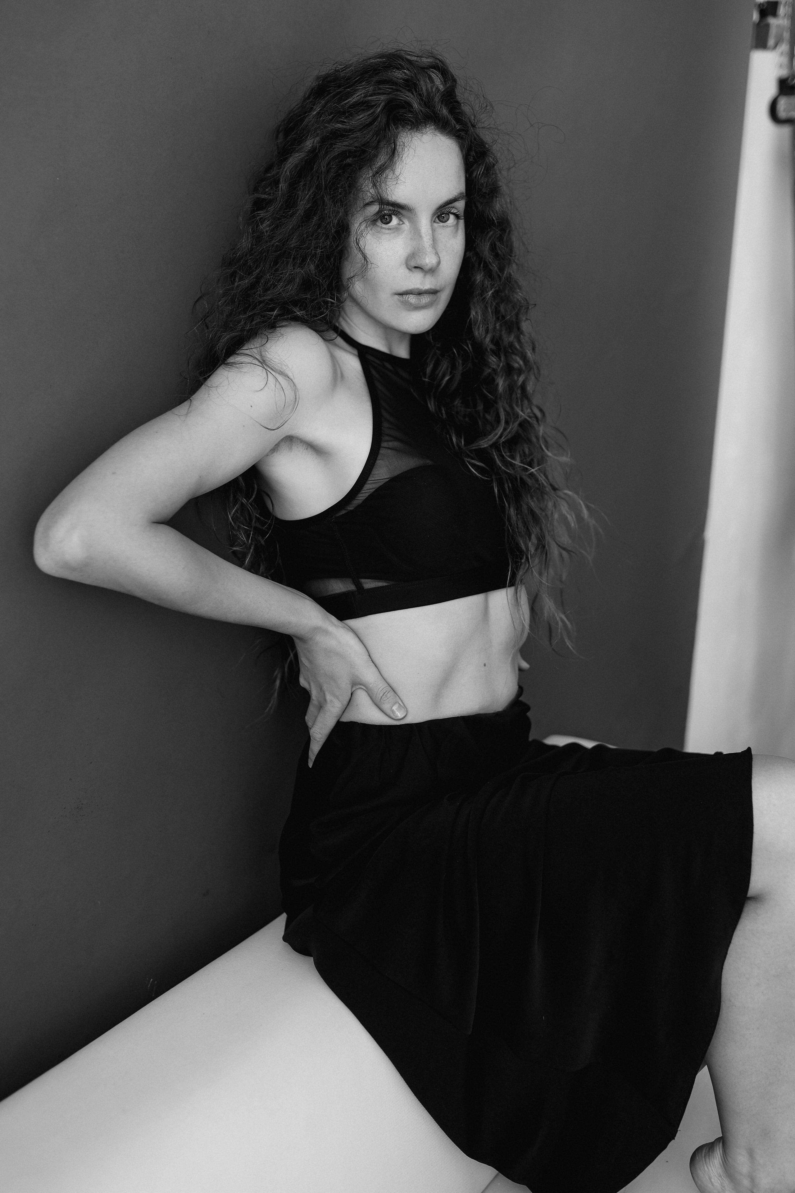 Фотосессия в студии с парашютом. Портретный и семейный фотограф в Москве Мария Рослякова