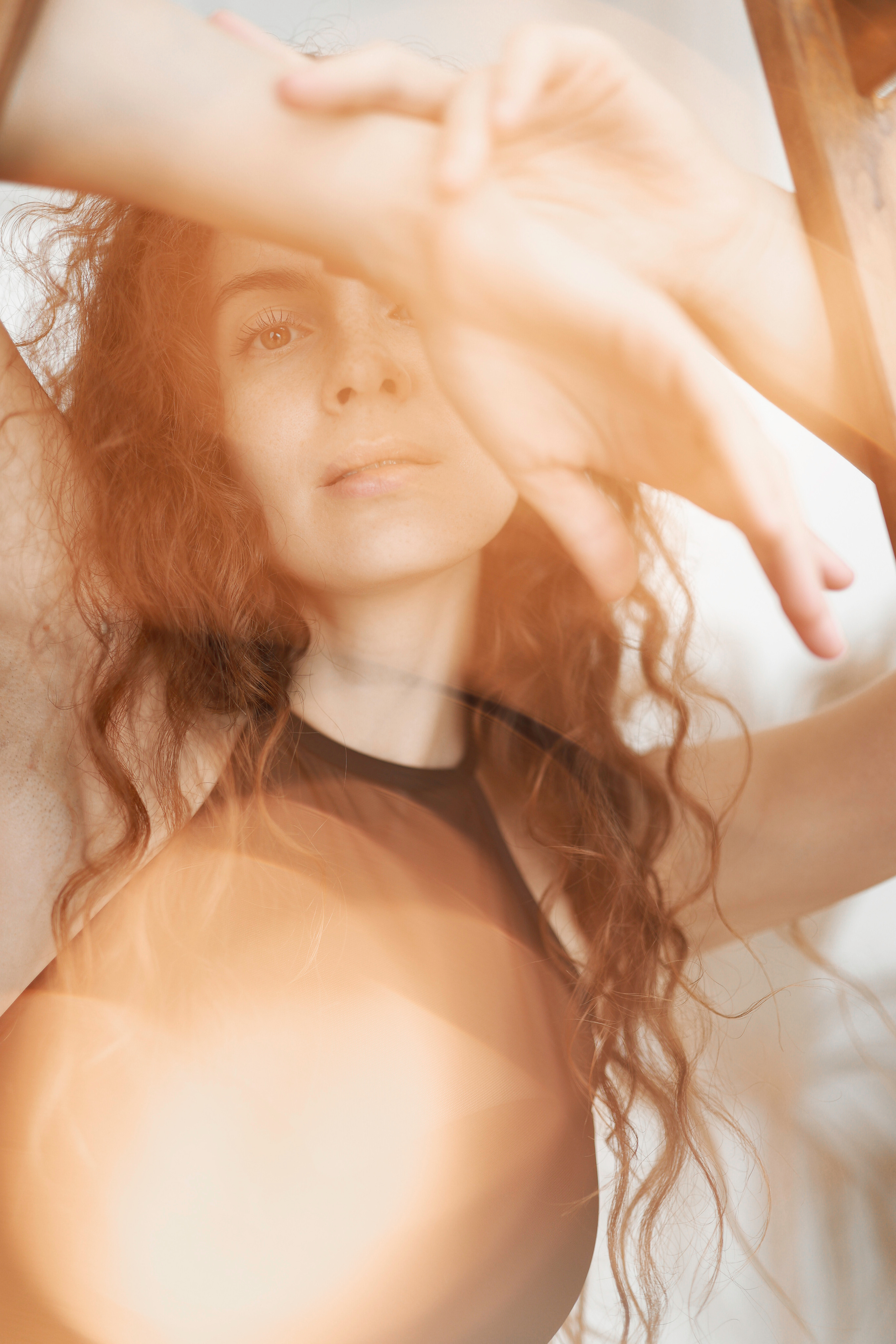 Фотосессия в студии с парашютом. Портретный и семейный фотограф в Москве Мария Рослякова