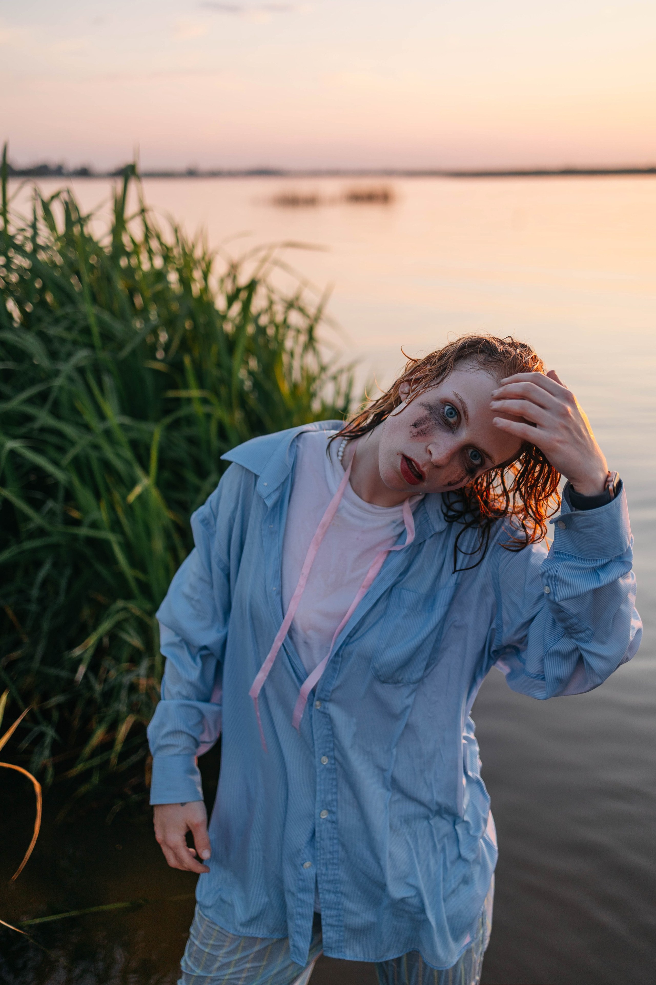 Лиза в Завидово. Закат. Фотограф в Твери Лагодная Яна