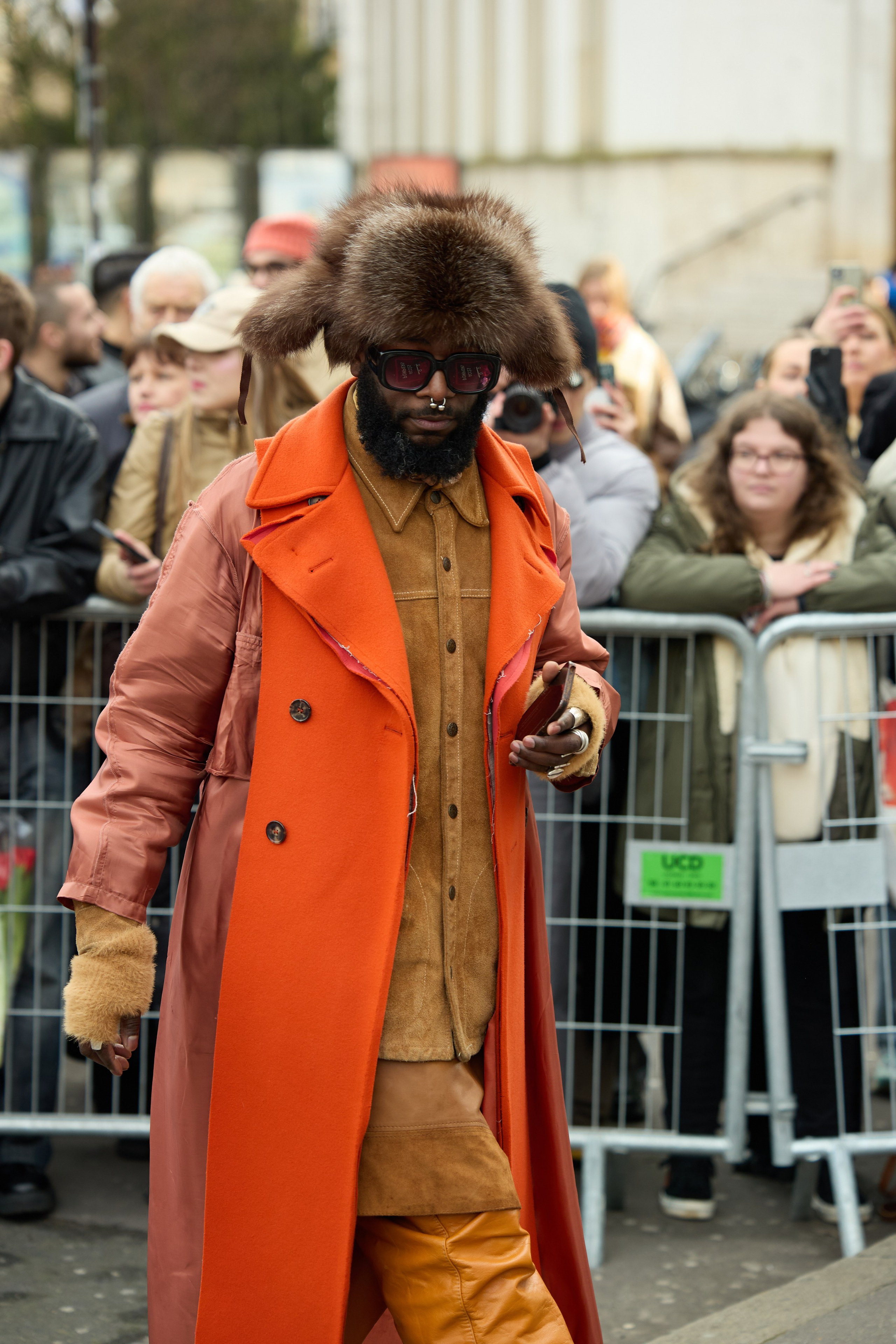 PFW MENSWEAR FALL/WINTER 25/26 RICK OWENS. Photographer in Milan Ivan Goncharov