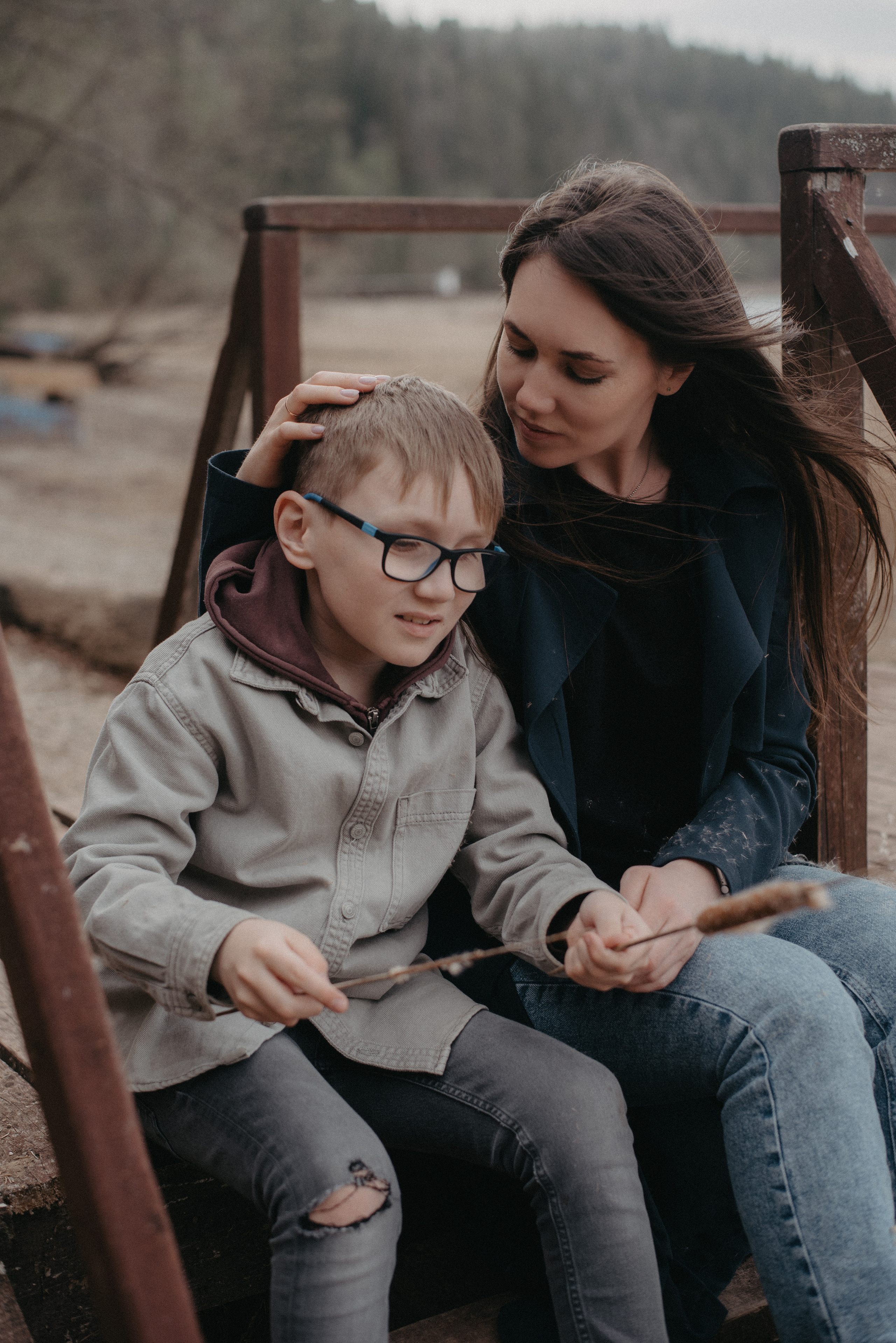 Олег, Инна, Даня и Алиса. Главная