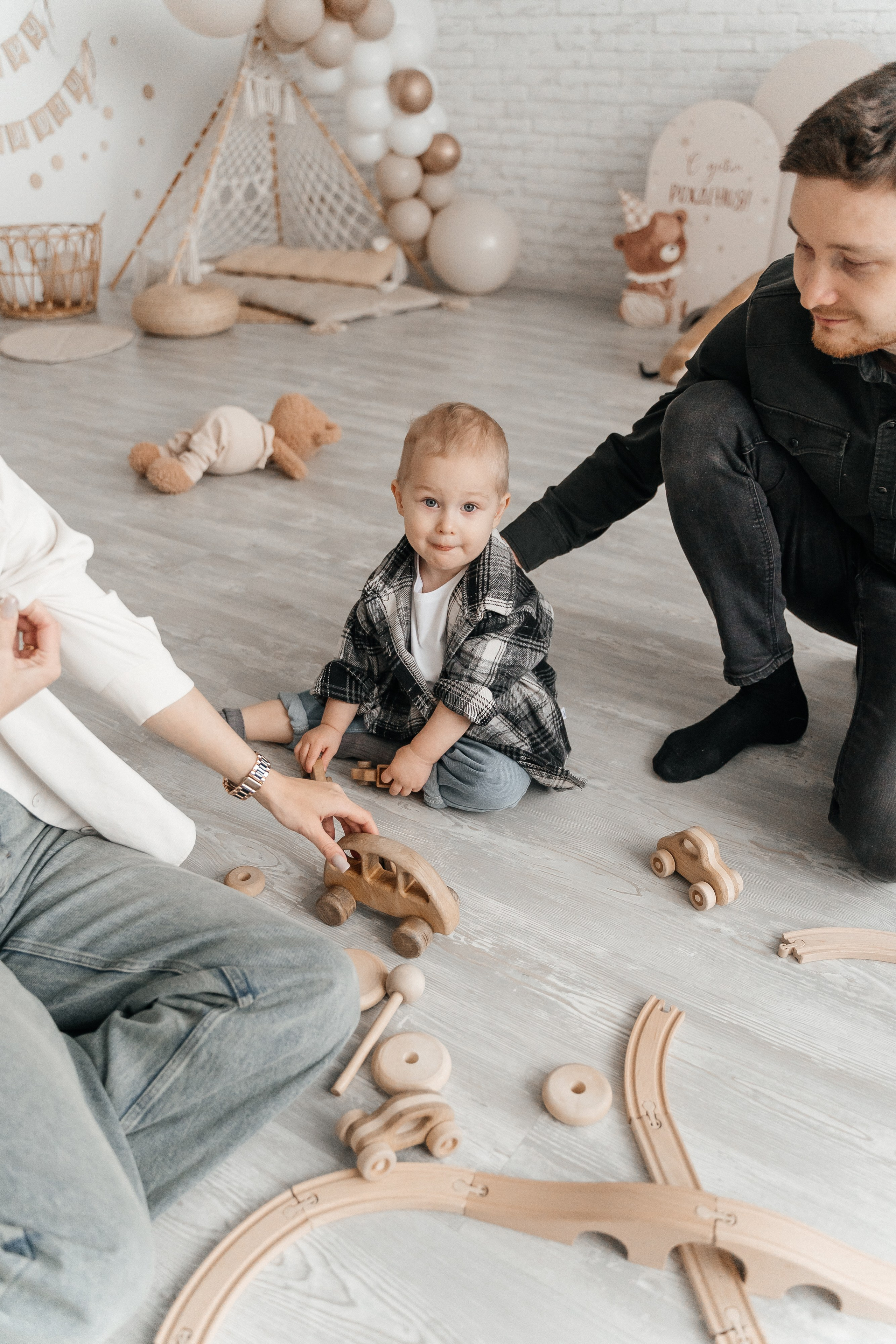 Стас, Влада и Марк. Волик Мария