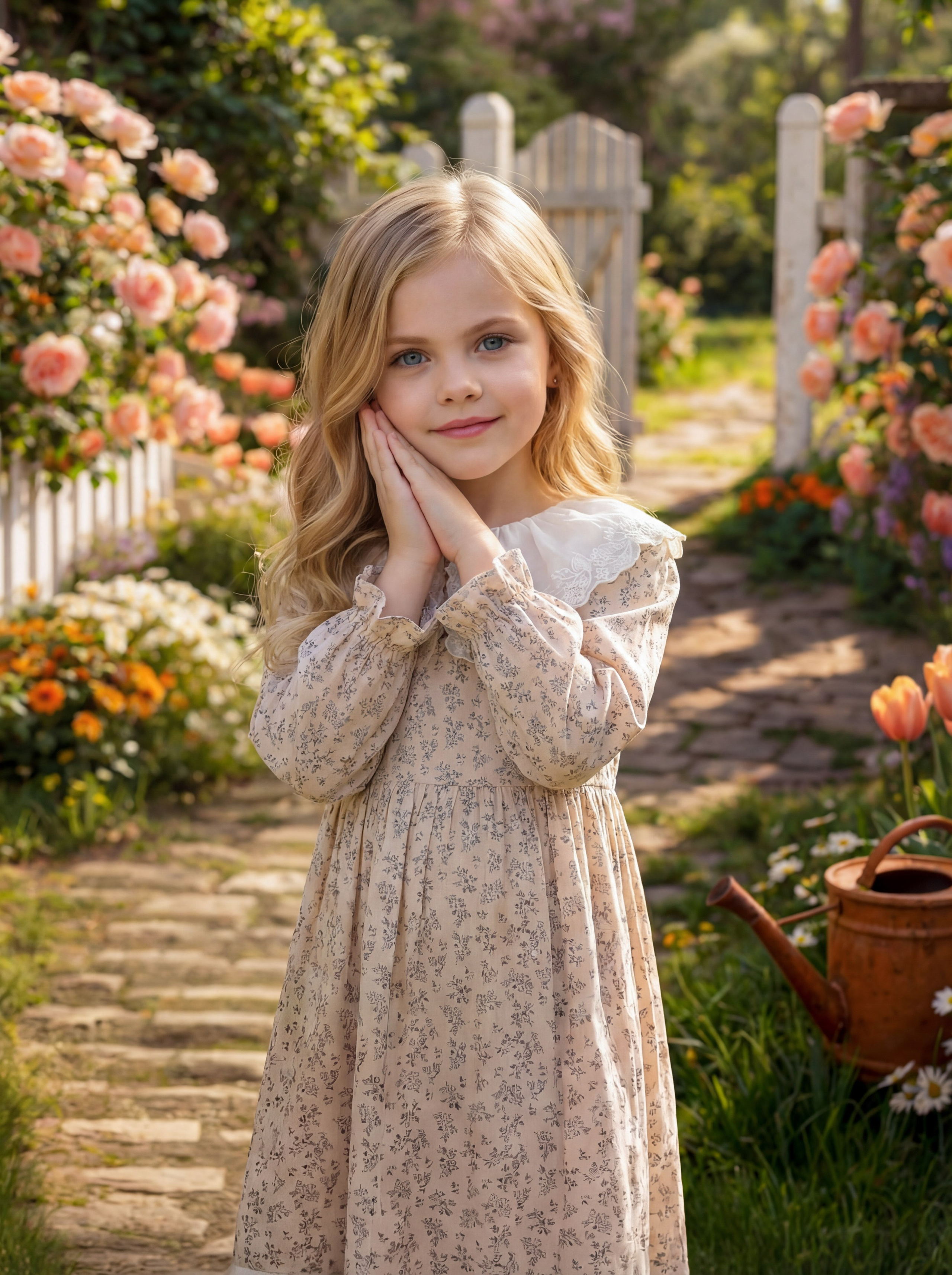 Велосипед Весна. Детская фотостудия Москва