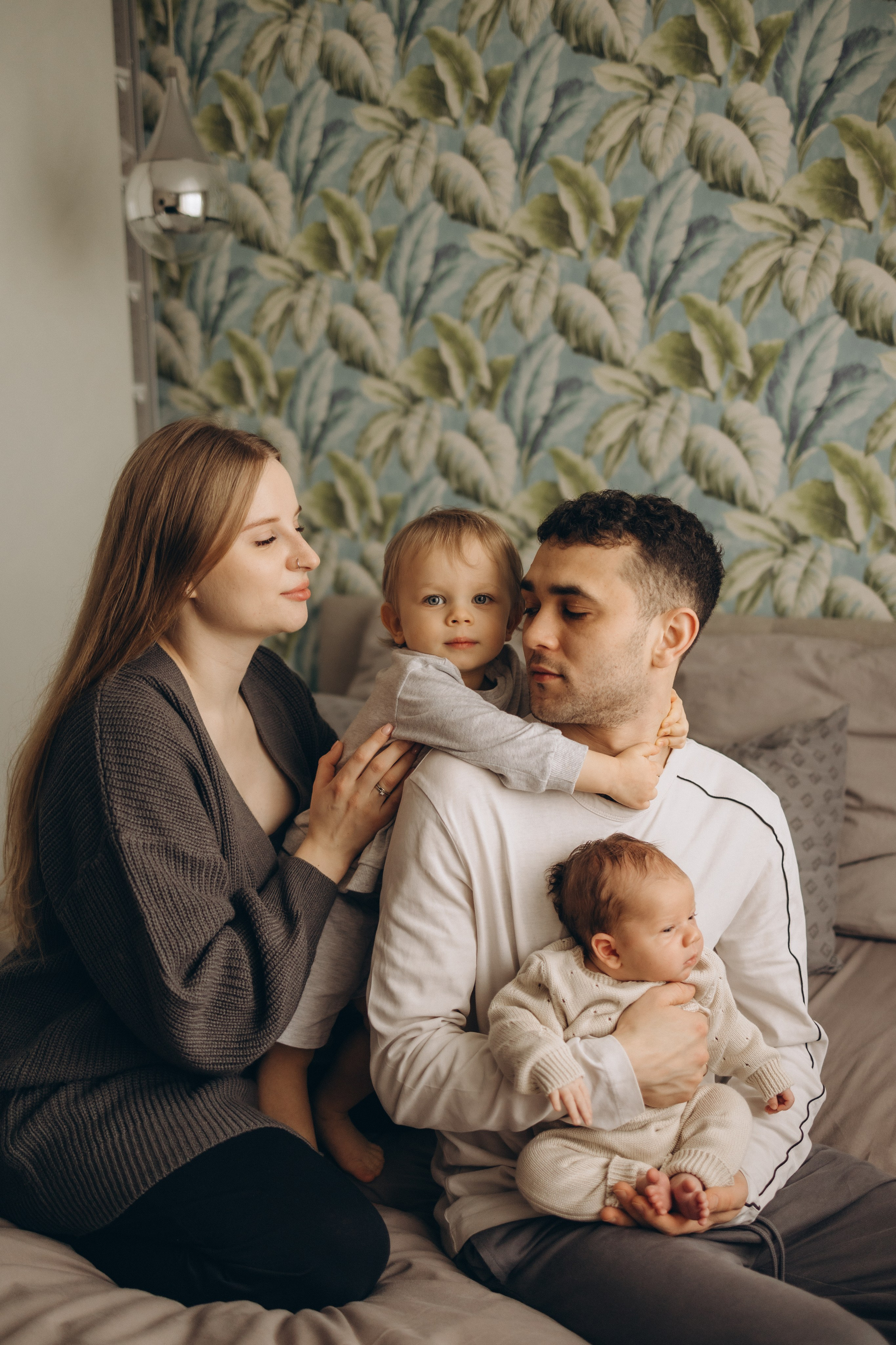 Максим с мамой, папой и братиком Марком. Семейный и детский фотограф, женский портрет Москва Светлана Мертикова