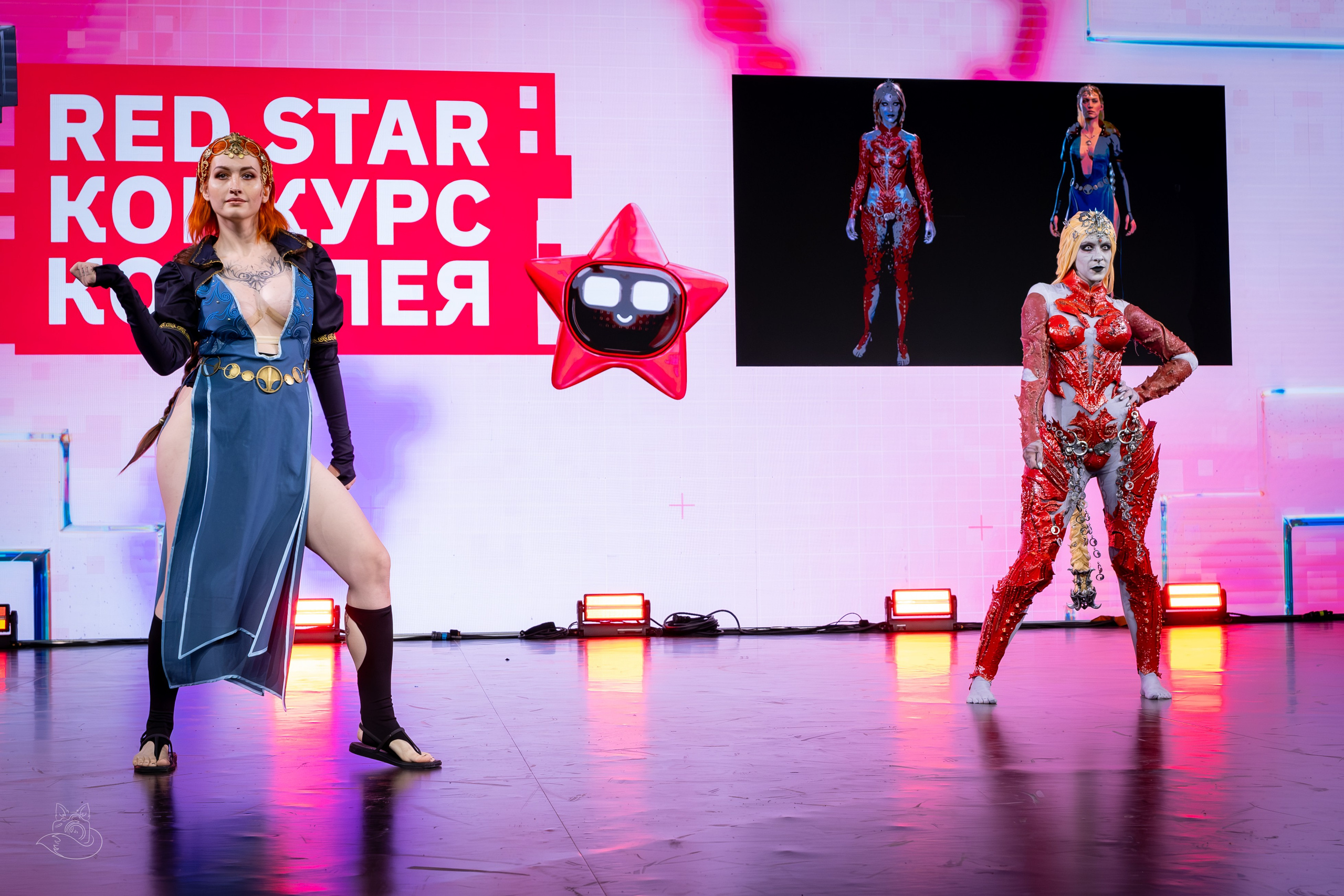 Сцена РЭД ЭКСПО 2024. Косплей фотограф