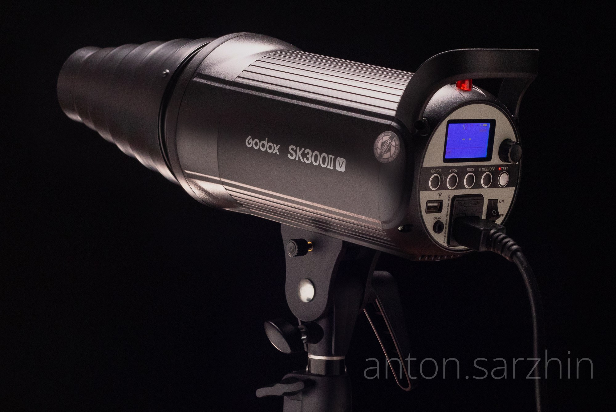 Предметная съемка моноблока вспышки