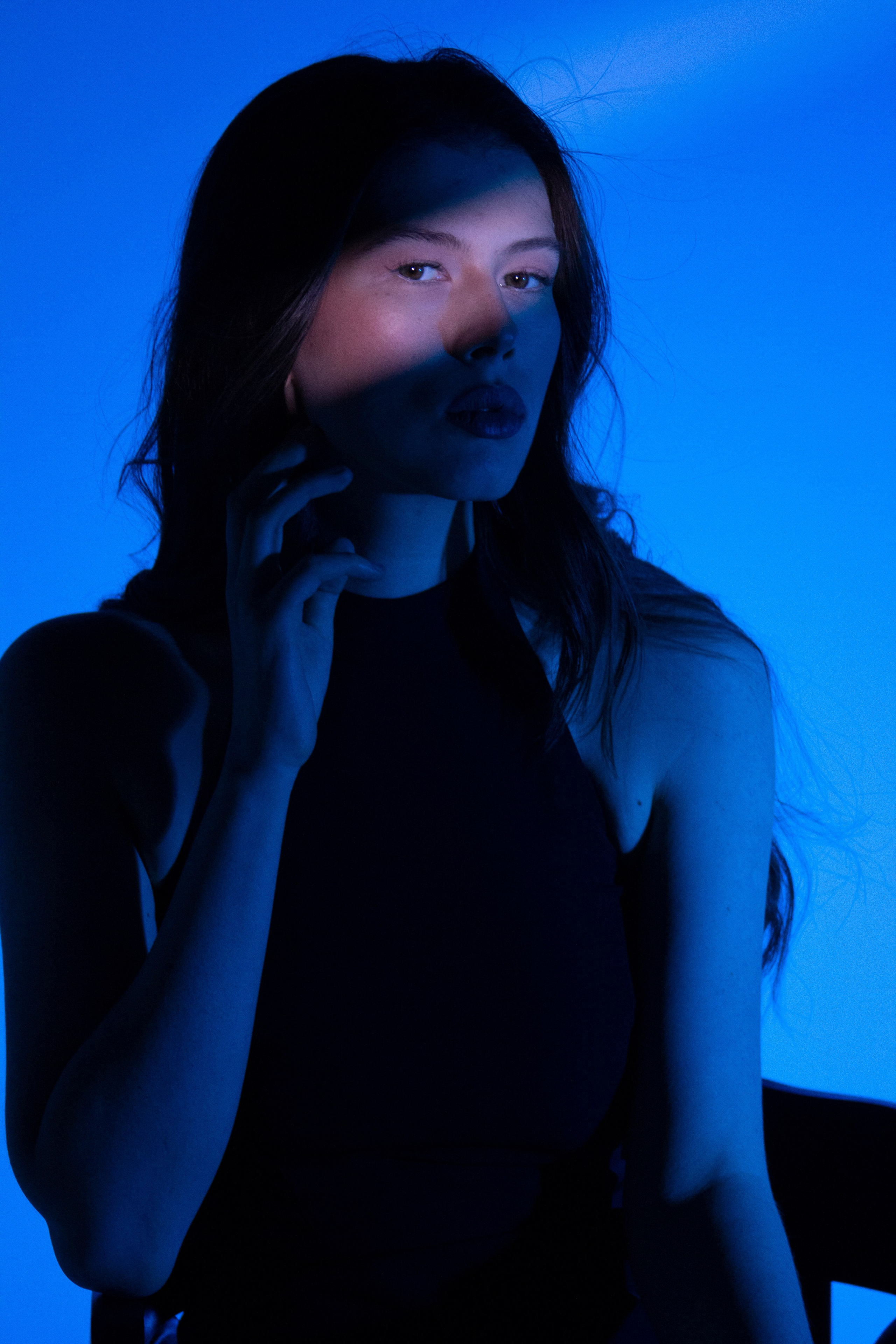 Чёрное платье. Портретный фотограф в Москве и Московской области Гнутиков Сергей