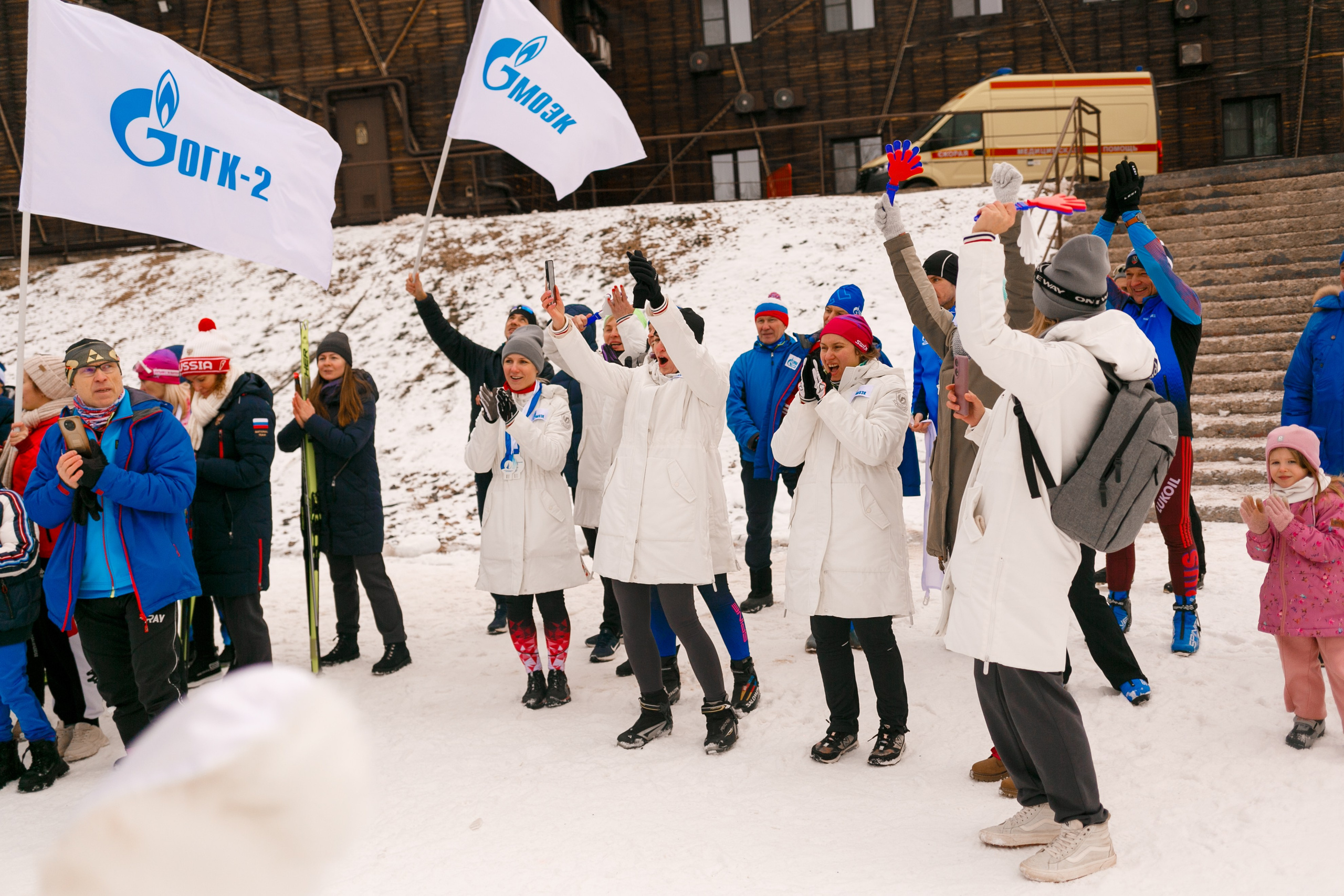 Фотосъемка лыжной гонки. Репортажный фотограф Борис Геер