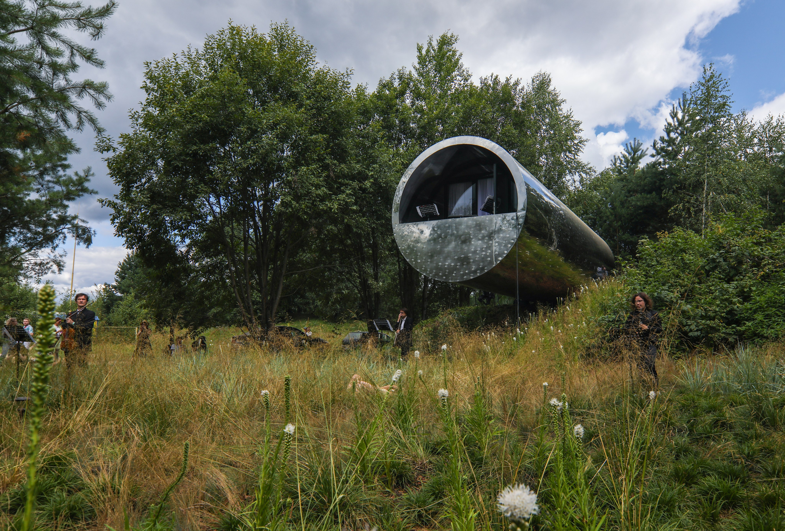 Art Object (Hotel) in Nikola-Lenivets Architecture Park, Russia