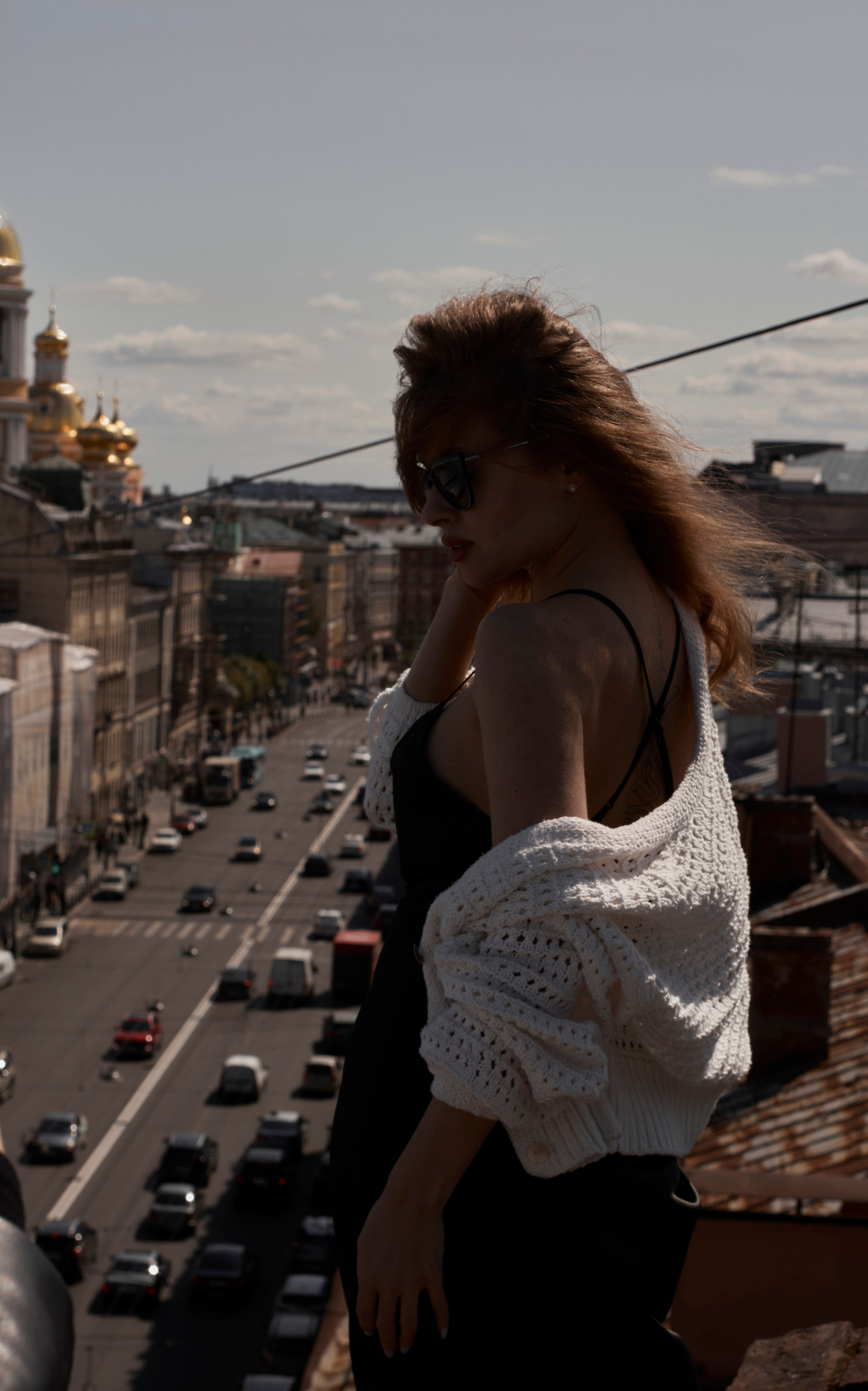 На крыше. Фотограф в Санкт-Петербурге Анна Anetprophoto (женские, семейные, лавстори и контент-съемки)