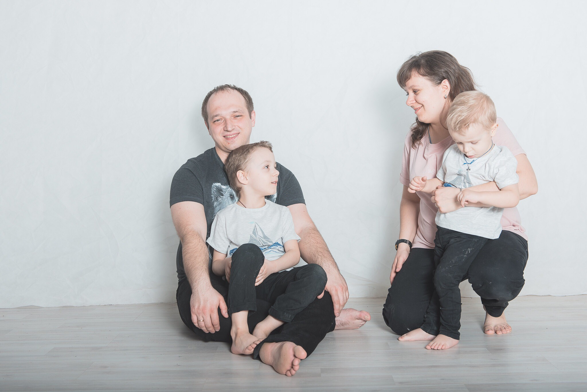 Баженовы. Студийная съёмка