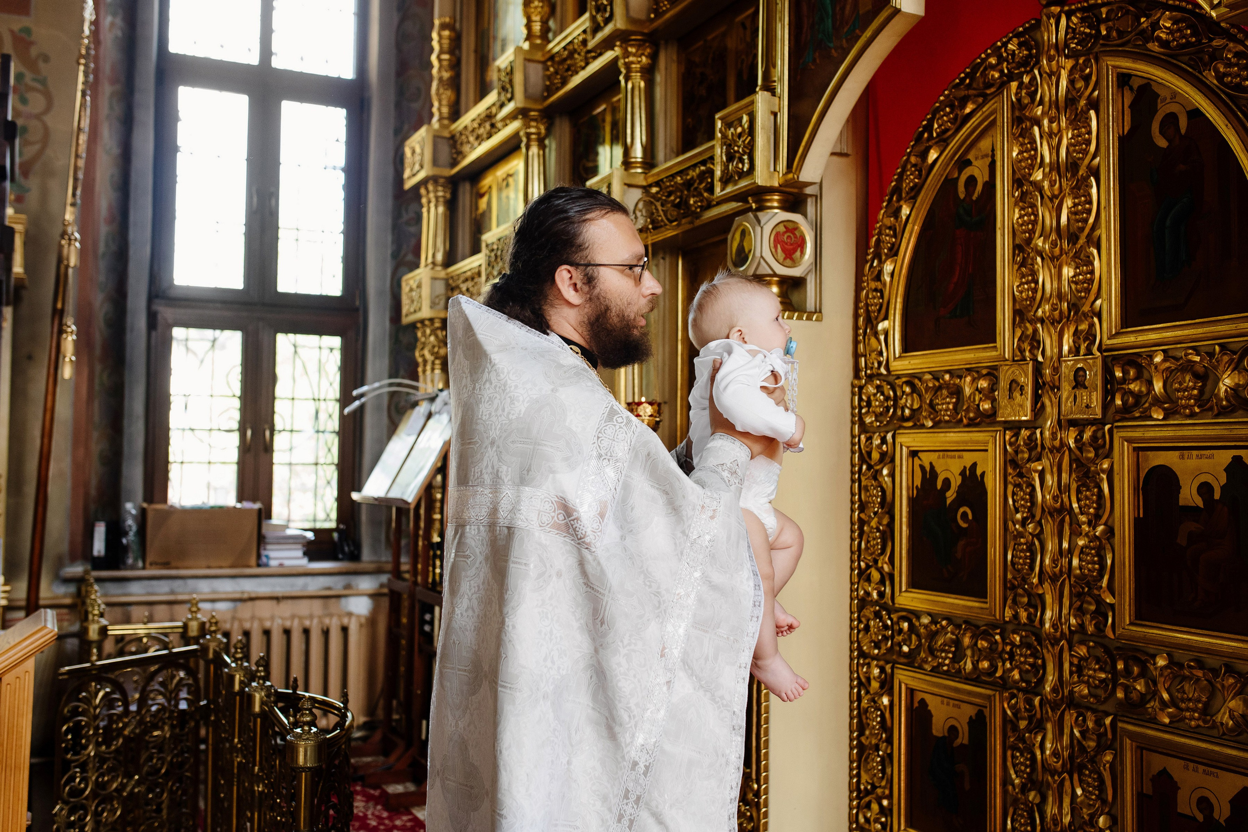 Крещение Луки. Свадебный и семейный фотограф Екатерина Иванова
