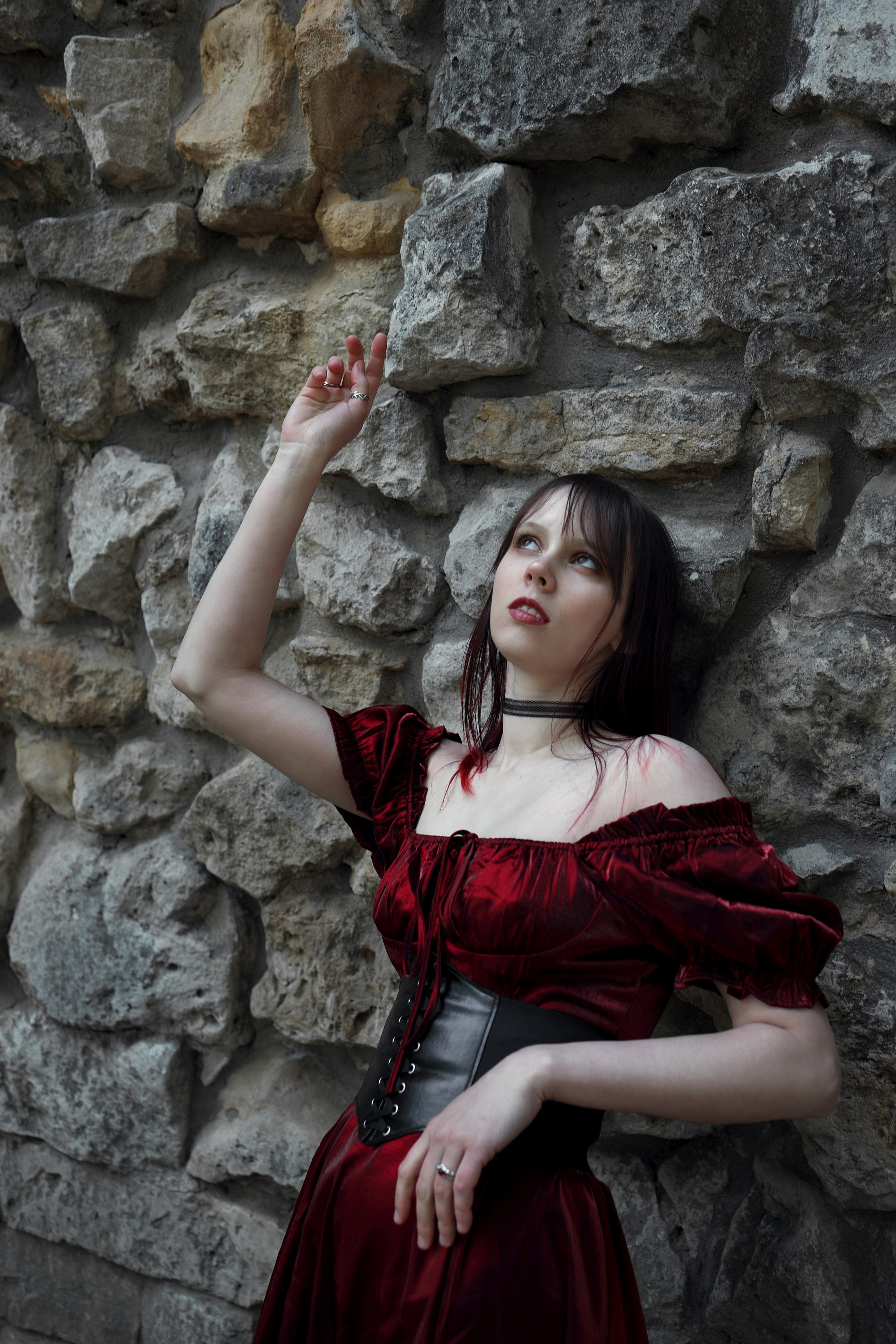 Jungfrau in Rot. Арт-фотограф. Coffelisk