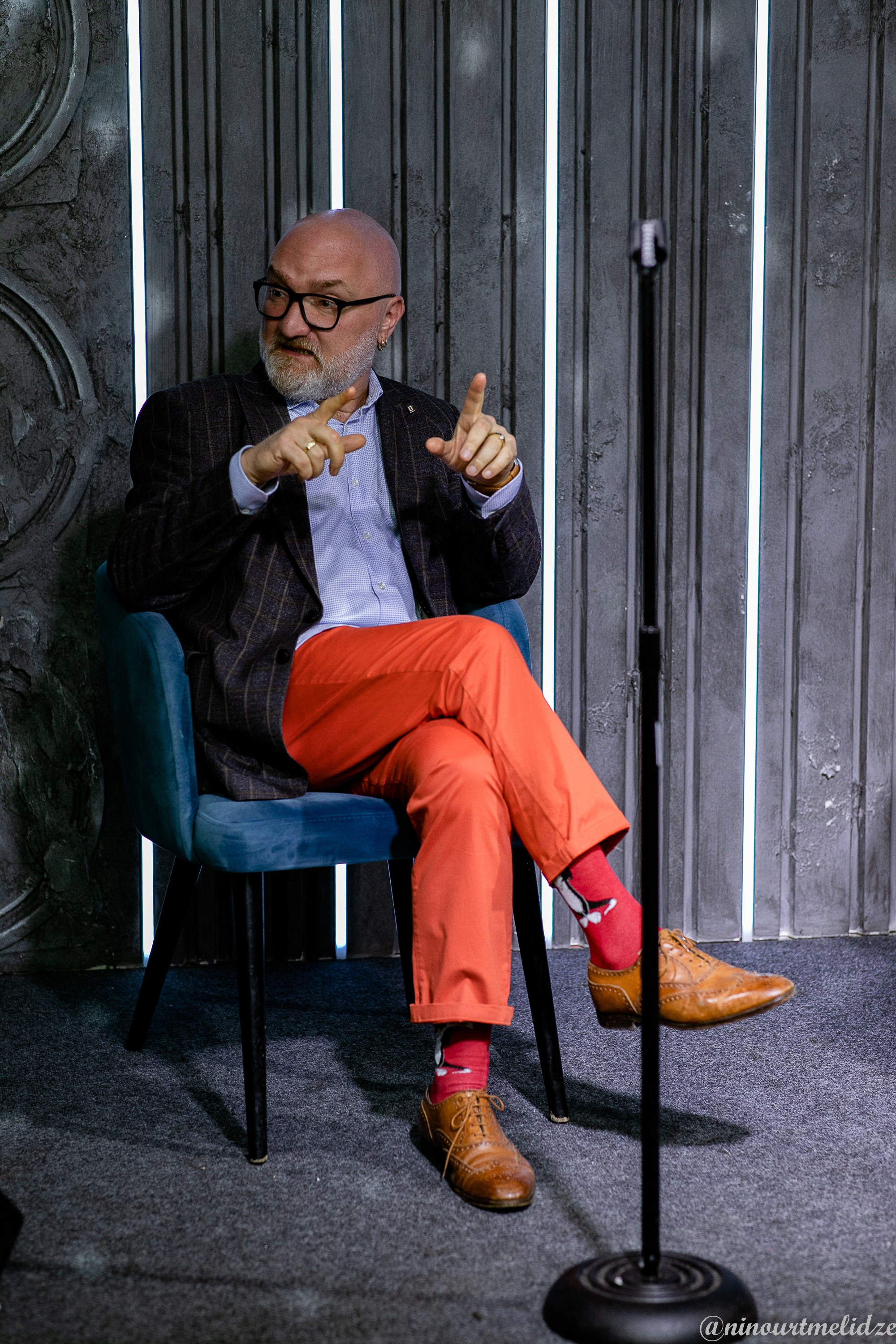 Пресс конференция Kevin Maccoy. Art photographer Nino