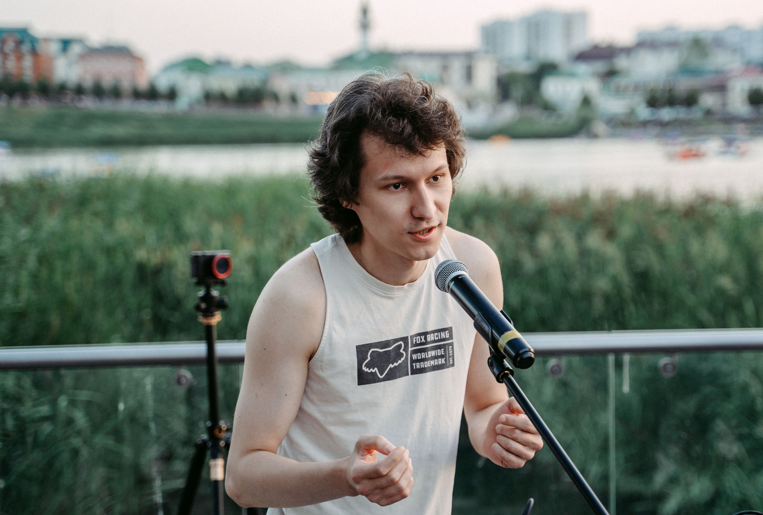 Вечер электронной музыки на Озере Кабан / 2023. Саша Копылов, фотограф в Казани