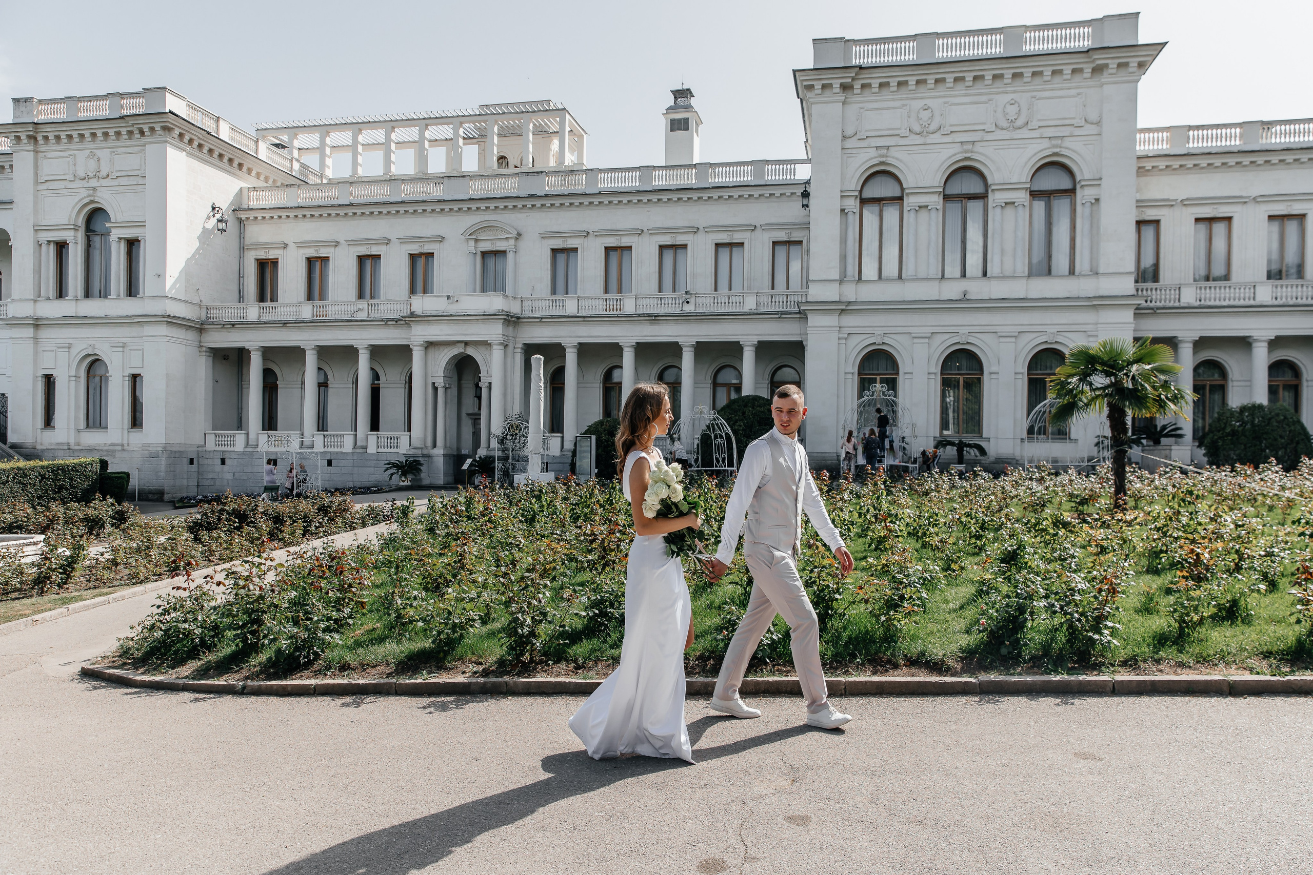 Весенняя Гаспра, Вилла Танго. Анонс свадьбы Максима и Дианы. Свадебный фотограф в Крыму и Севастополе Ольга Баскакова