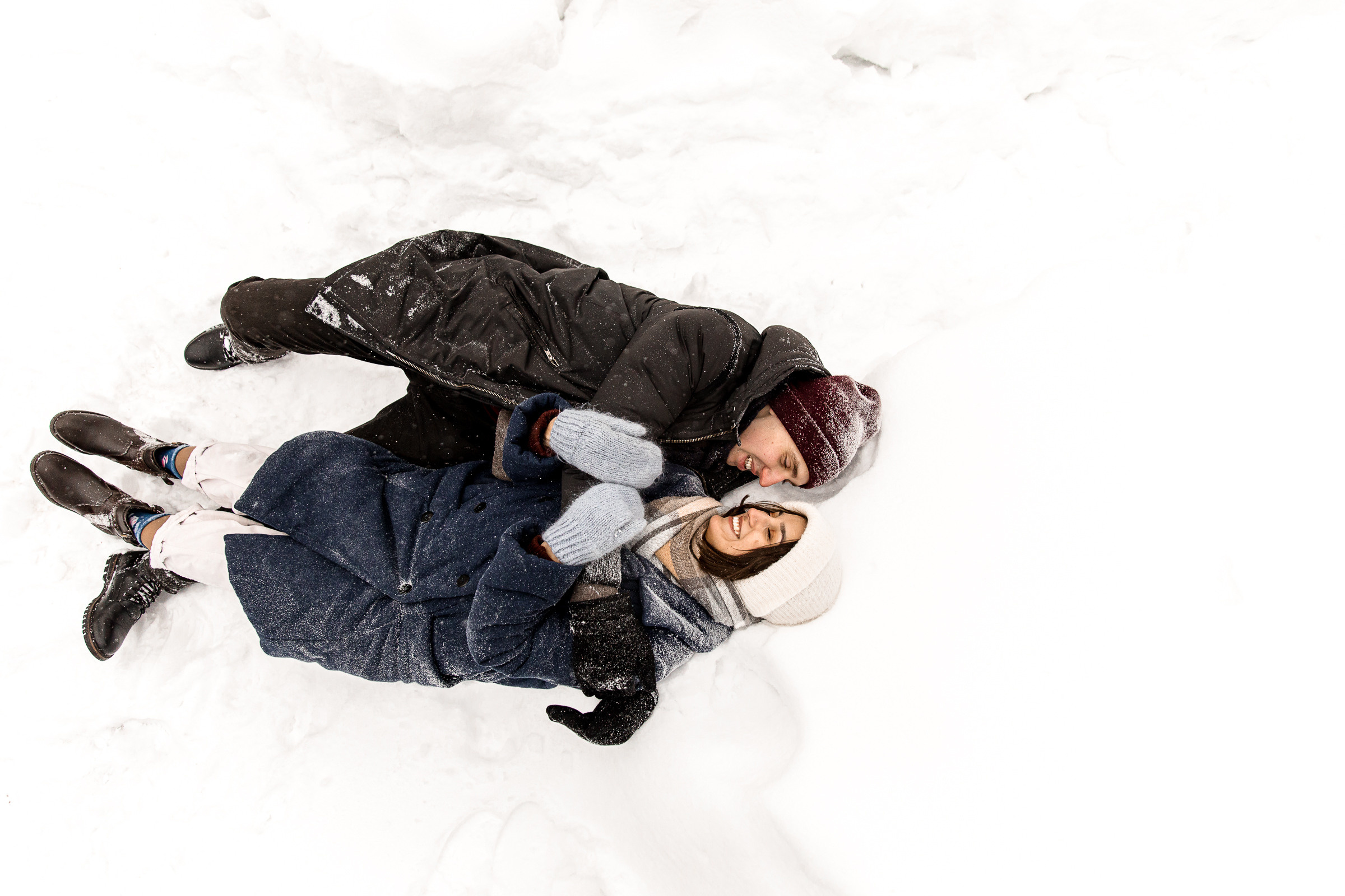 Зимняя прогулка. Фотограф Ян Ежов | Свадебный фотограф в Томске