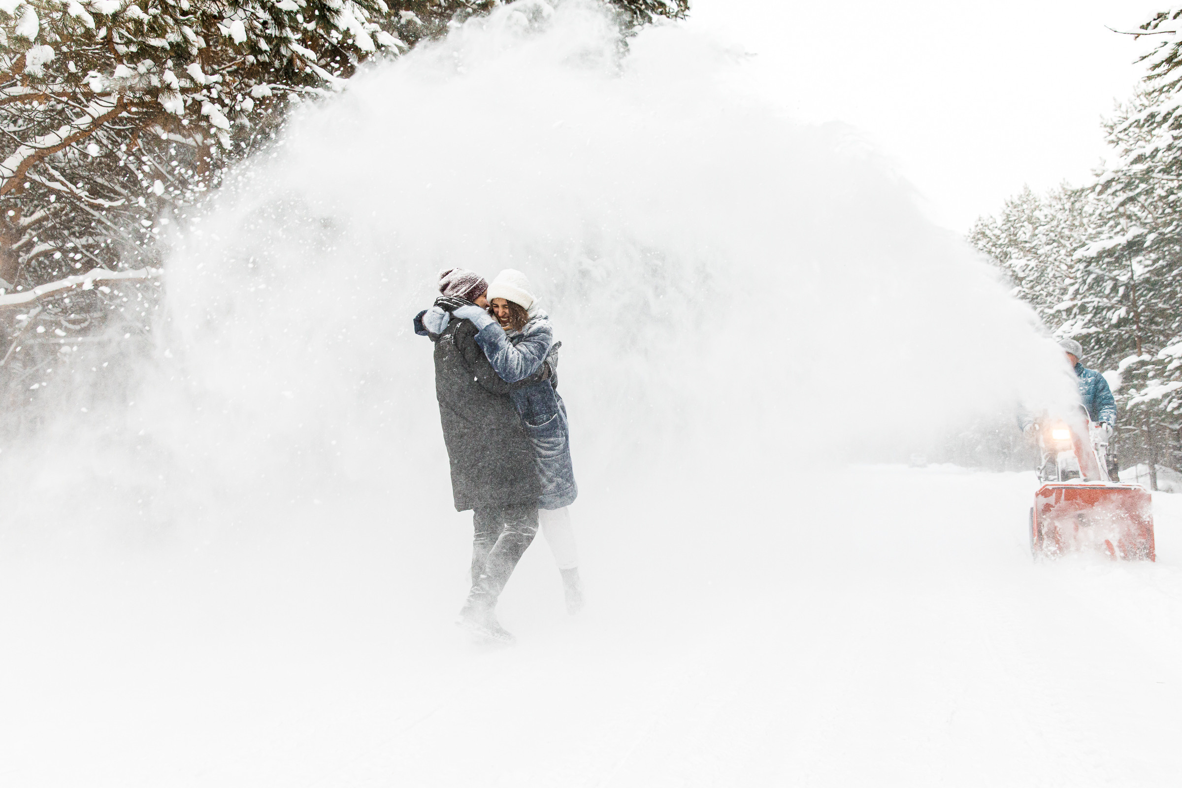 Зимняя прогулка. Фотограф Ян Ежов | Свадебный фотограф в Томске