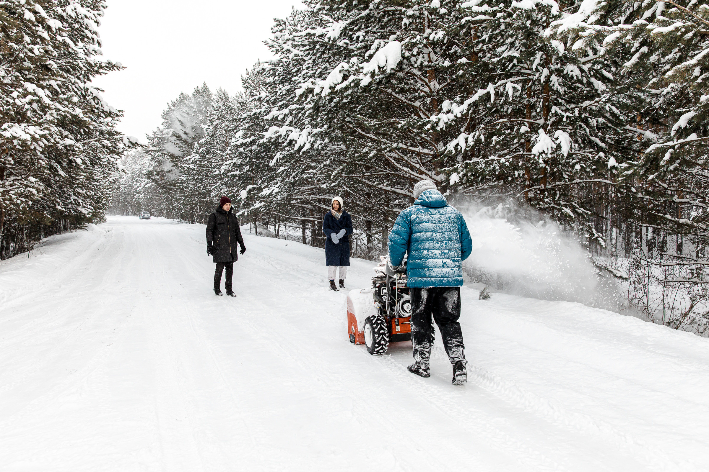Зимняя прогулка. Фотограф Ян Ежов | Свадебный фотограф в Томске