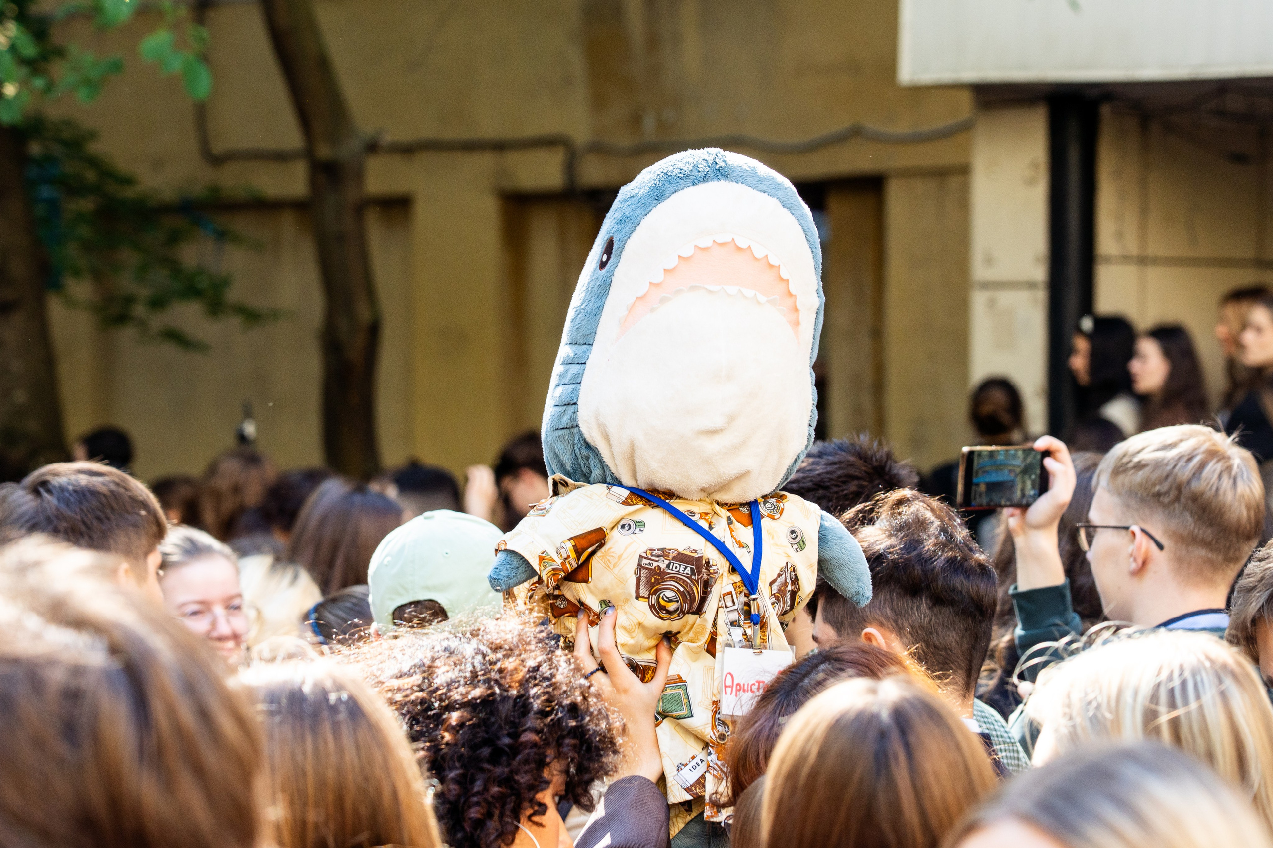 Посвящение в студенты в РГГУ. Репортажный фотограф в Москве Легкая Софья