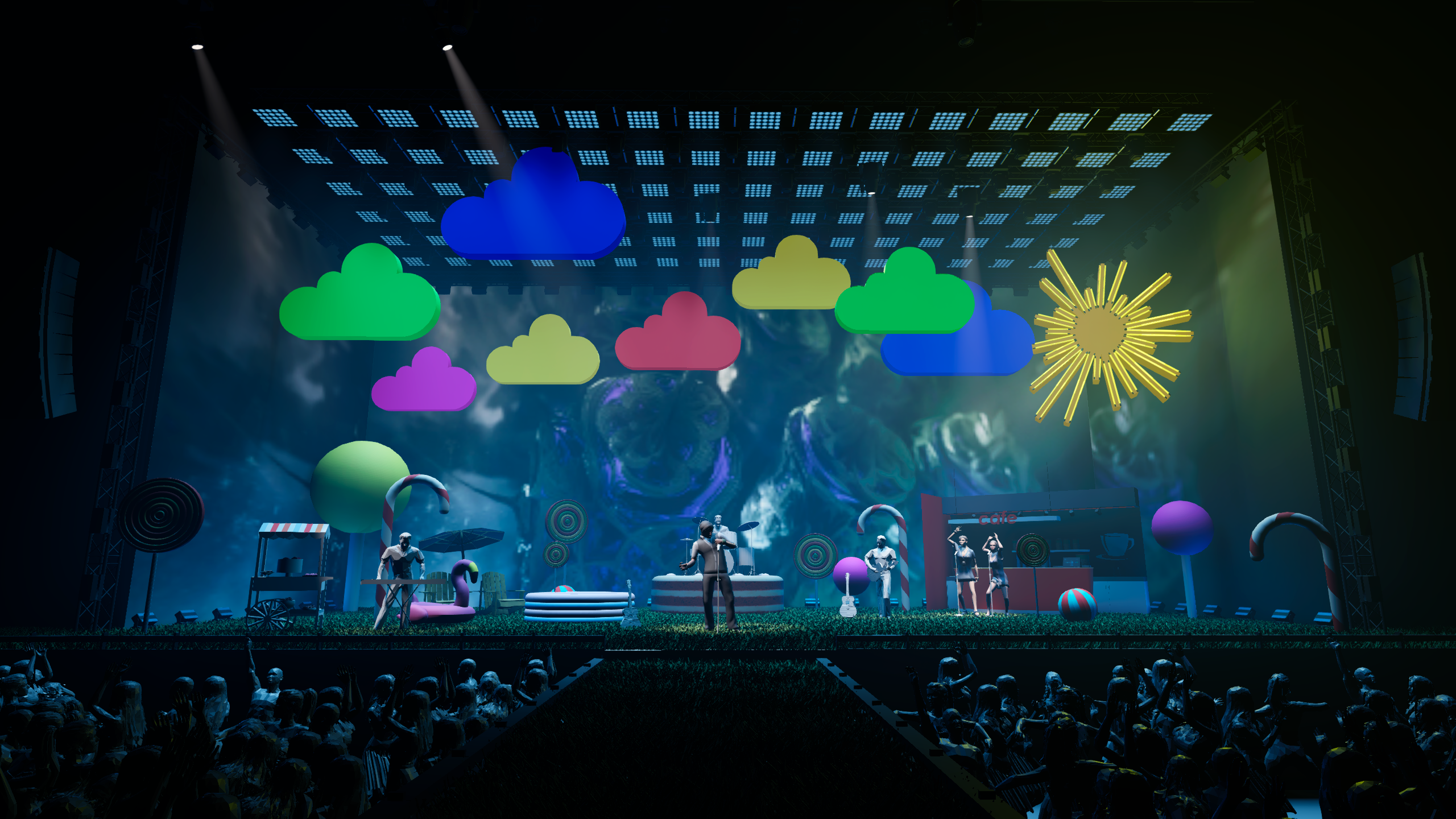 BEACH PARTY. OOPS TEAM