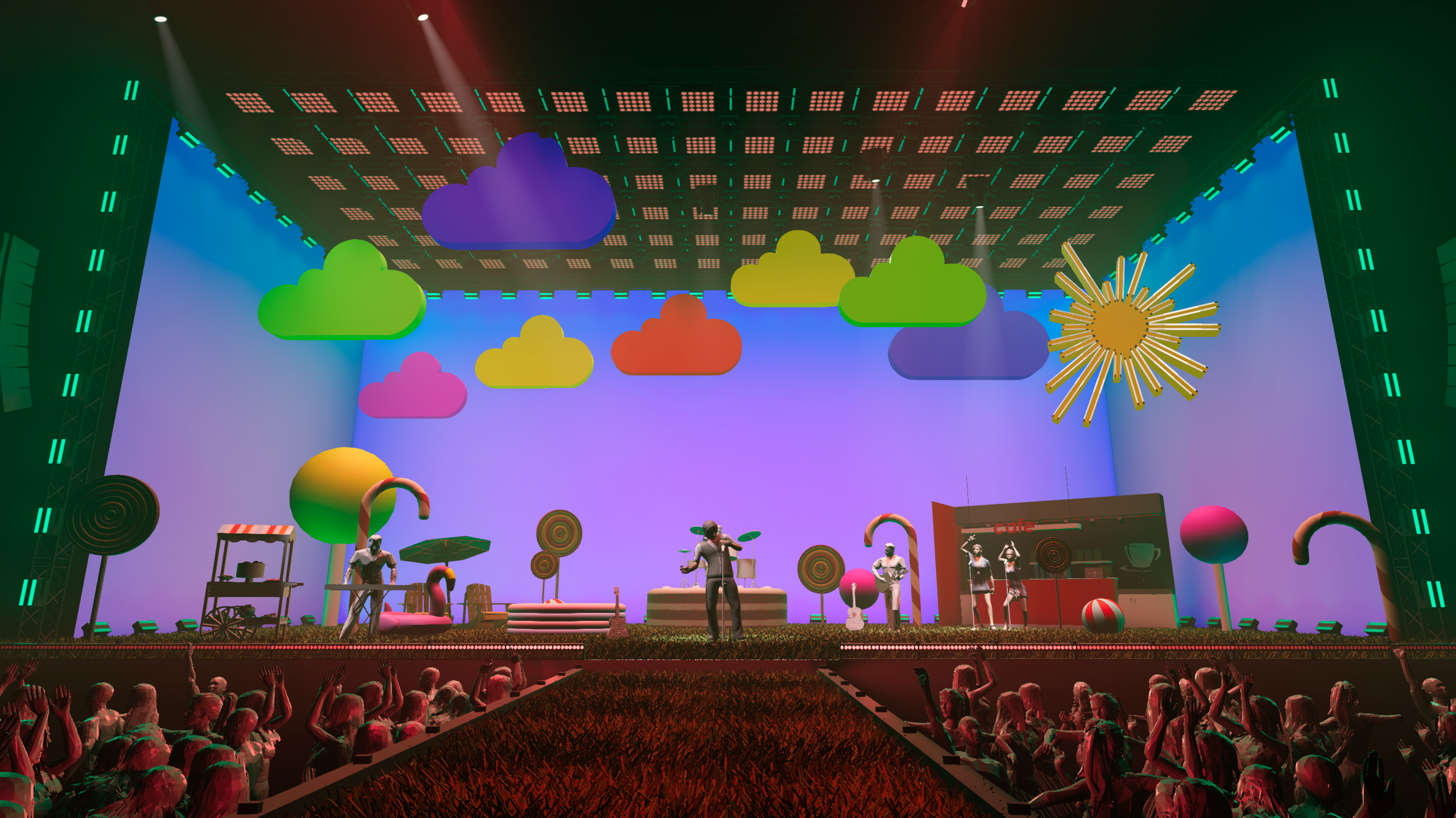 BEACH PARTY. OOPS TEAM