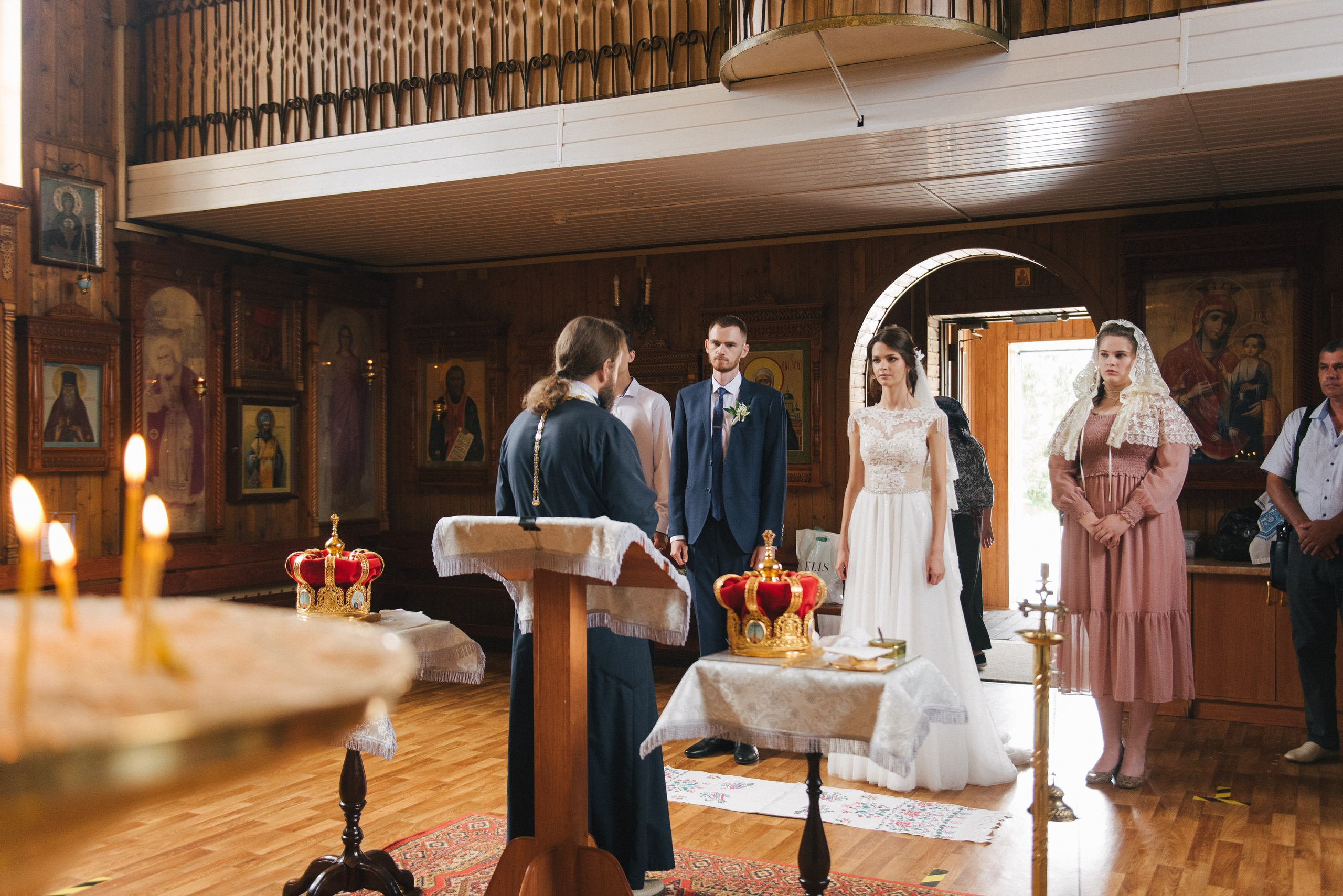 Венчание Никиты и Тони — Храм Иоанна Кронштадского. Свадебный и семейный фотограф Волгоград Москва