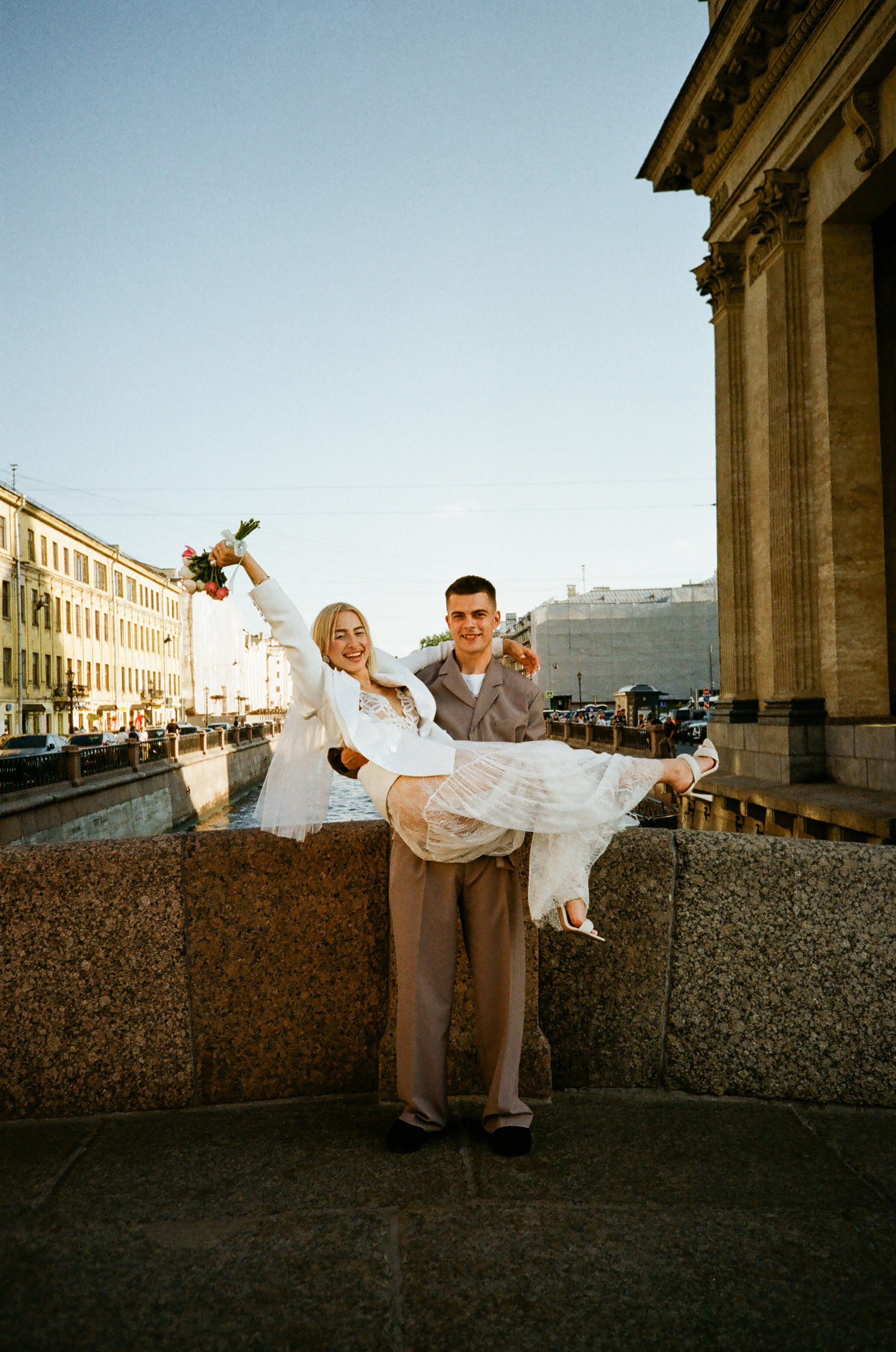 Пленка Лика и Илья 35 mm. Фотограф в Санкт-Петербурге Юлия Гербель