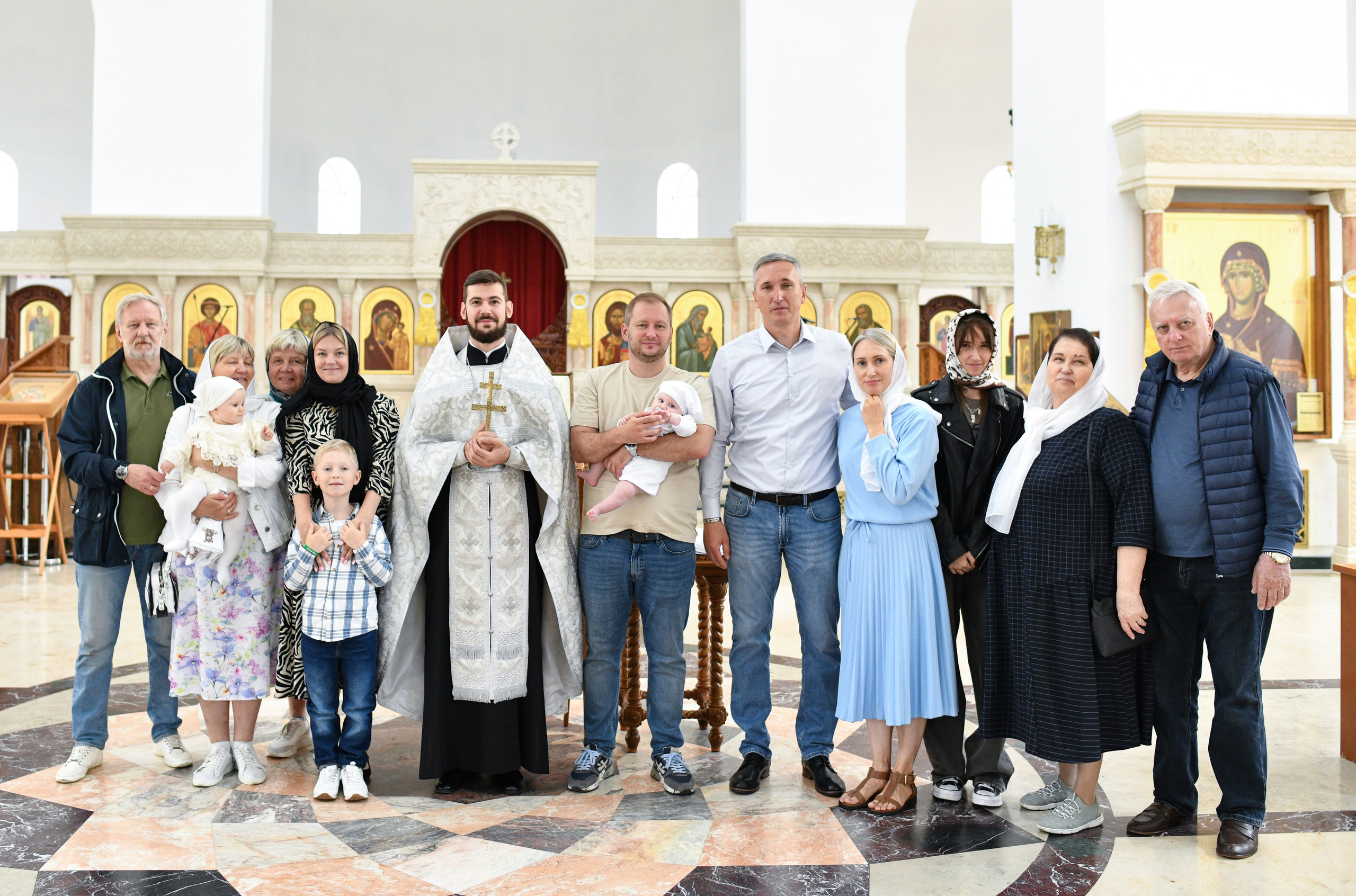 Крещение Александры. Свадебный и портретный фотограф в Москве Галина Борисова