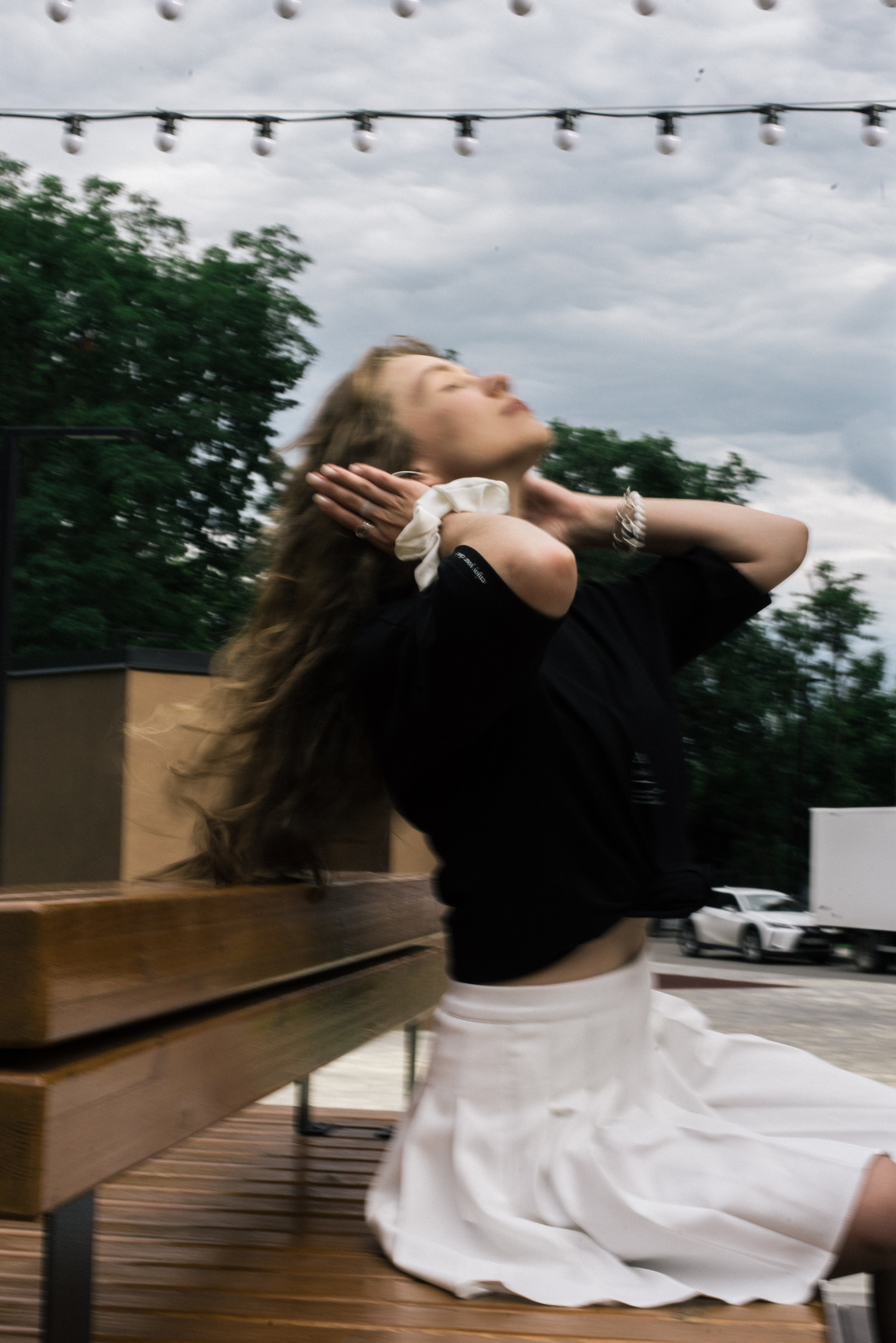 Фотосессия девушки в городе. Прогулочная фотосессия